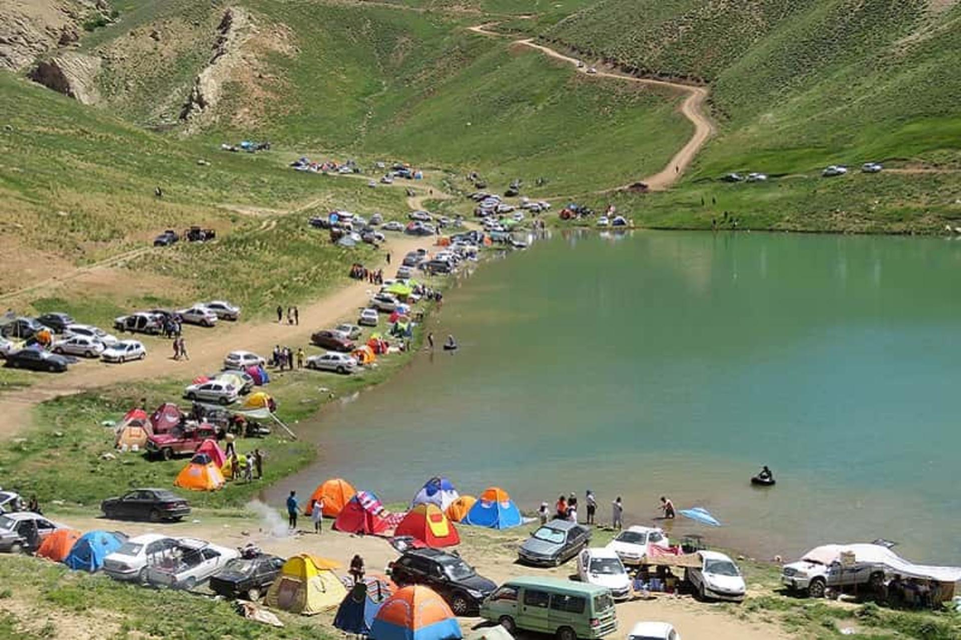 دریاچه لزور استان تهران