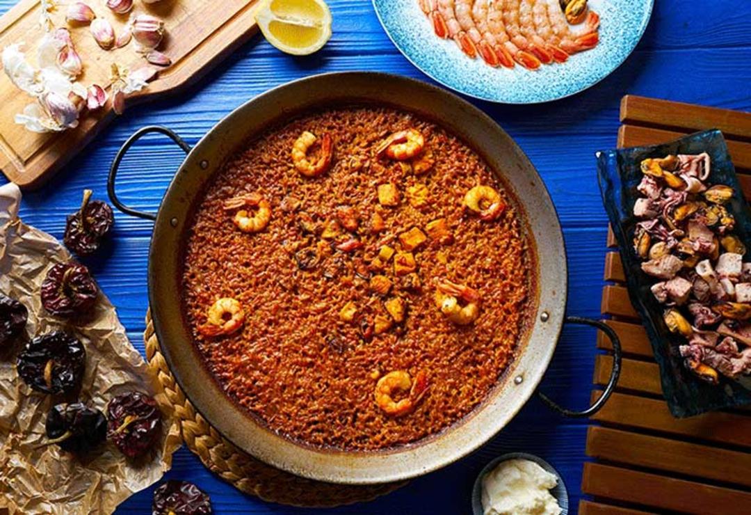 غذاهای دریایی سنتی در اسپانیا