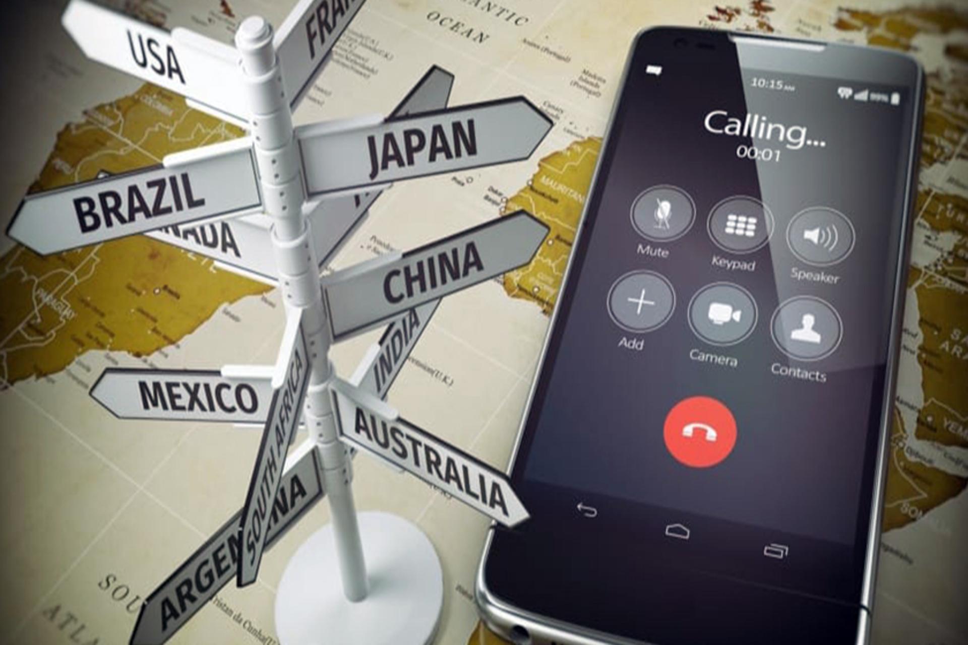 رومینگ تلفن همراه در سفر