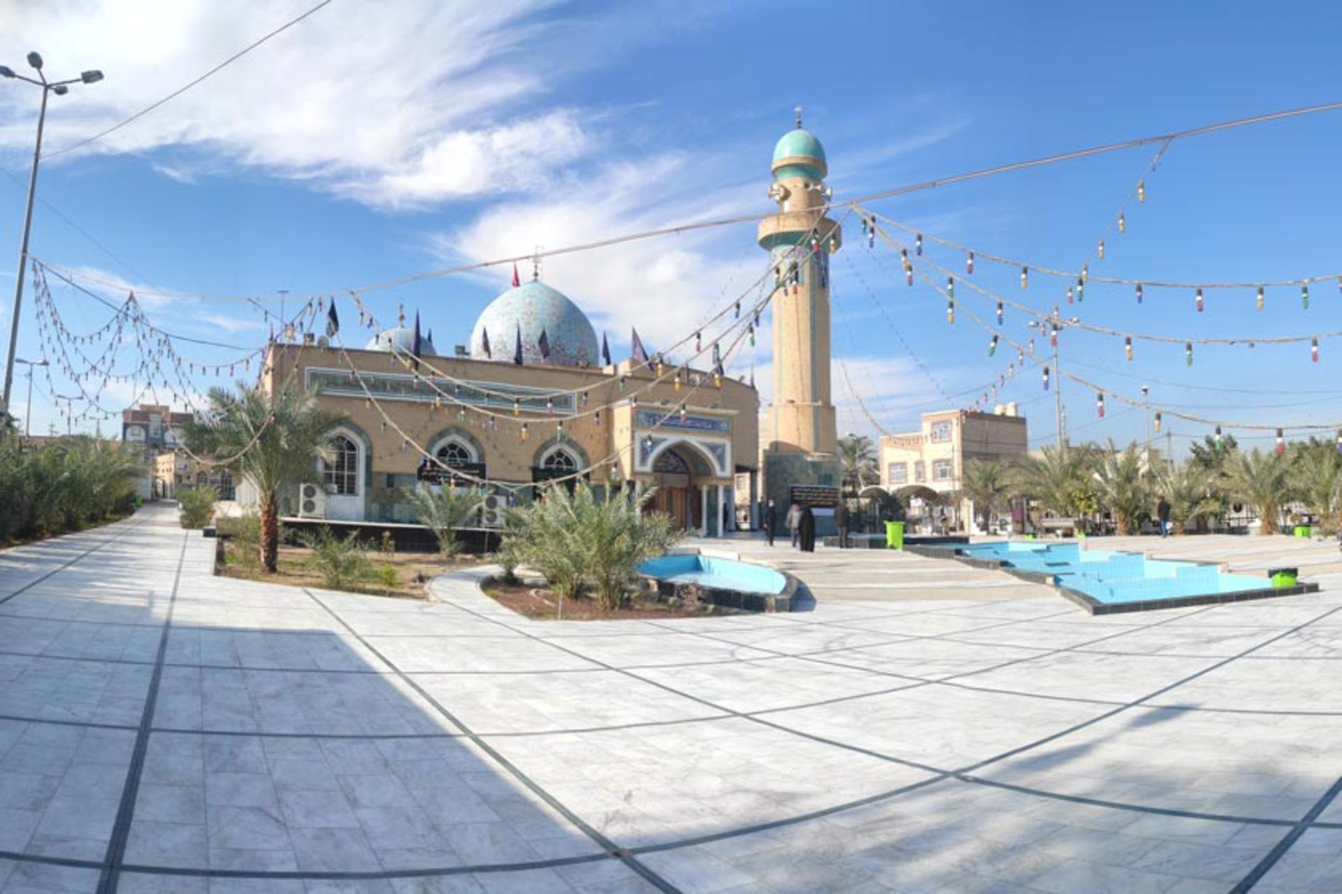 نمایی از مسجد حنانه