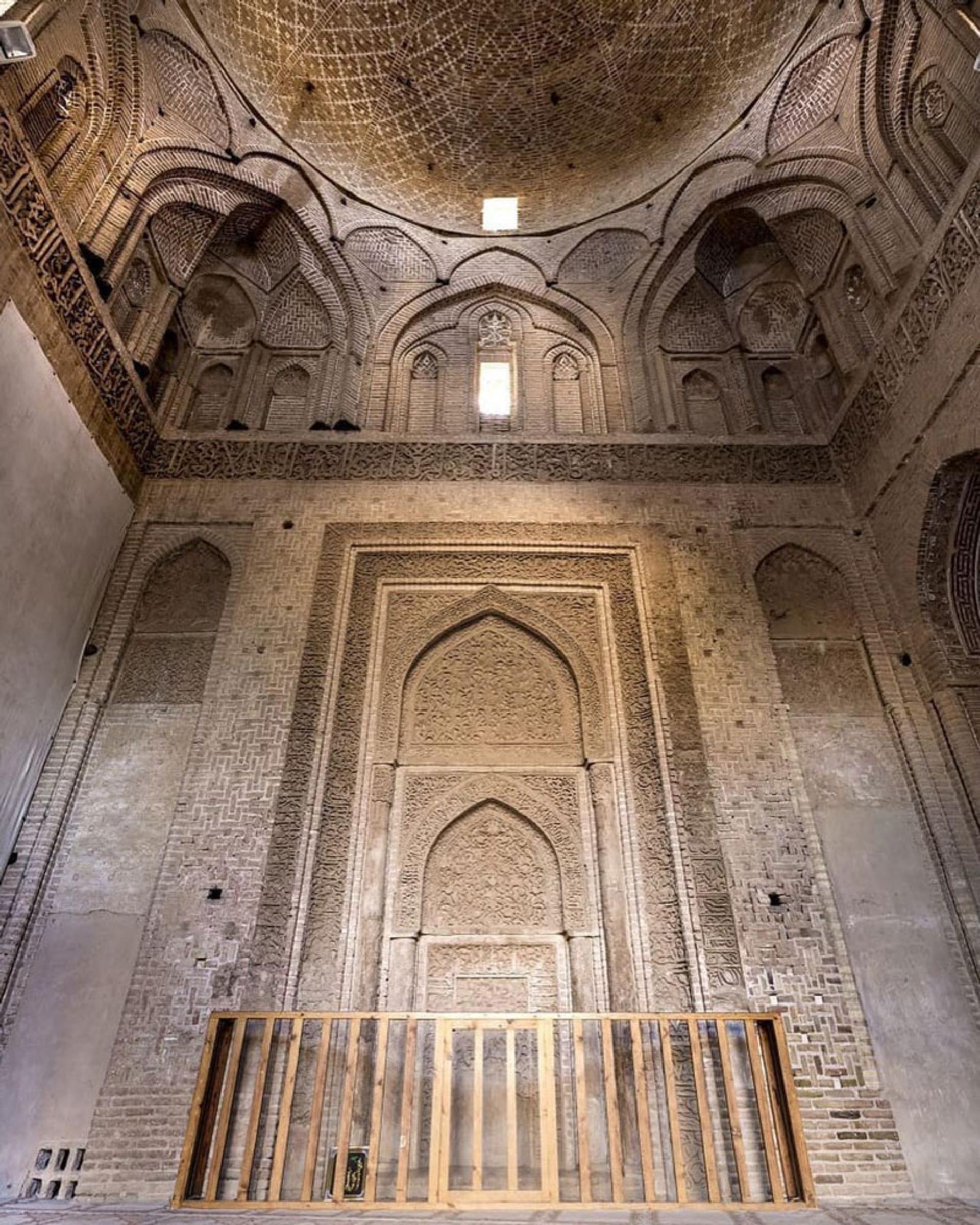 تصاویر تزیینات مسجد جامع اردستان