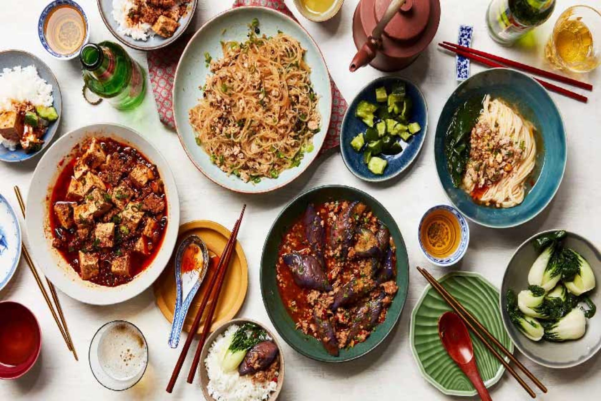 انواع غذاهای چینی 