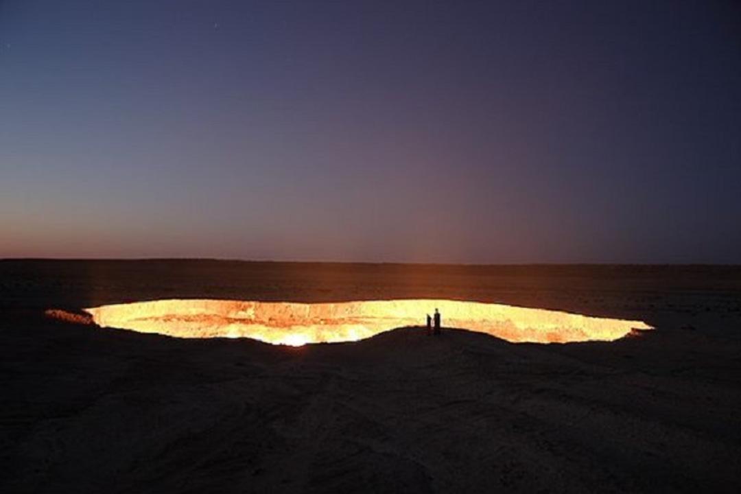 دروازه جهنم ترکمنستان 