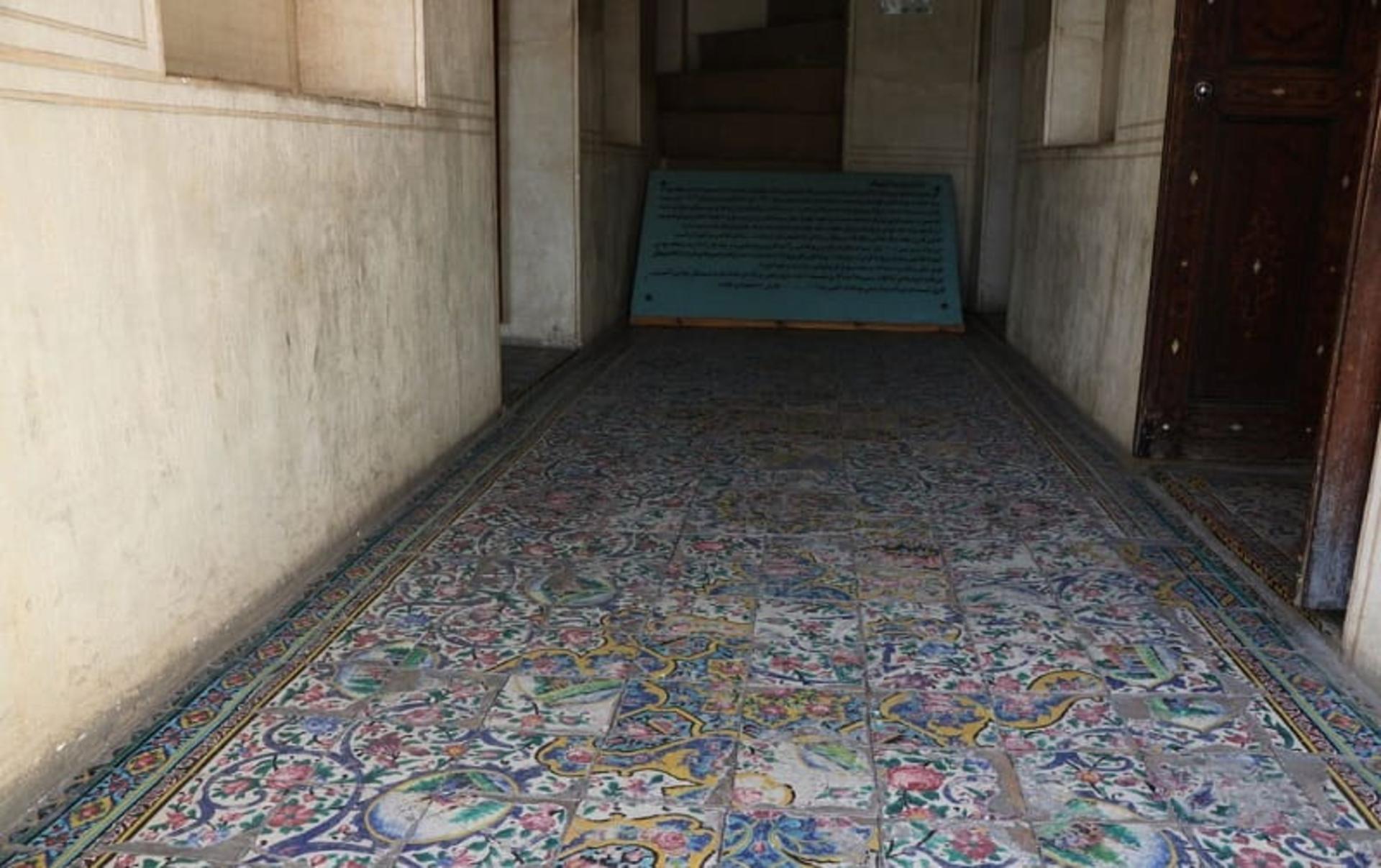 کف خانه زینت الملک شیراز