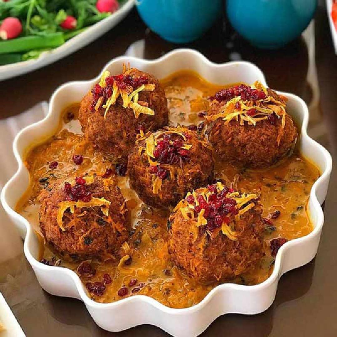 کوفته هلو شیرازی