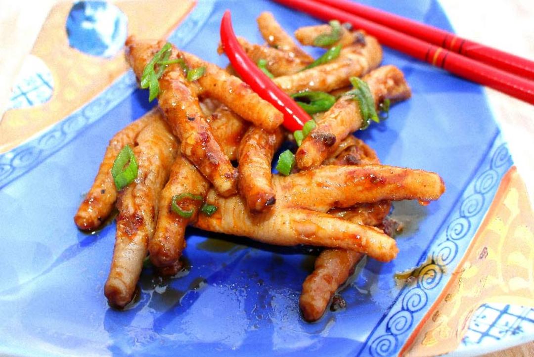 خوراک پای مرغ چینی