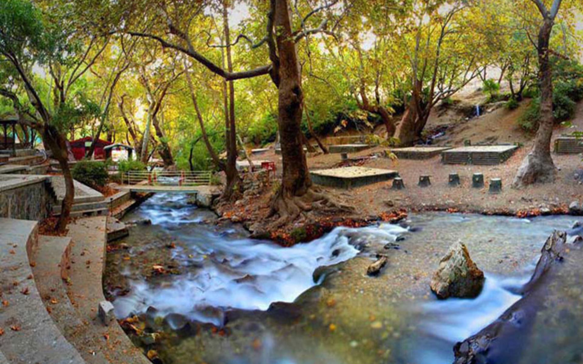 رودخانه‌ گیان در استان همدان