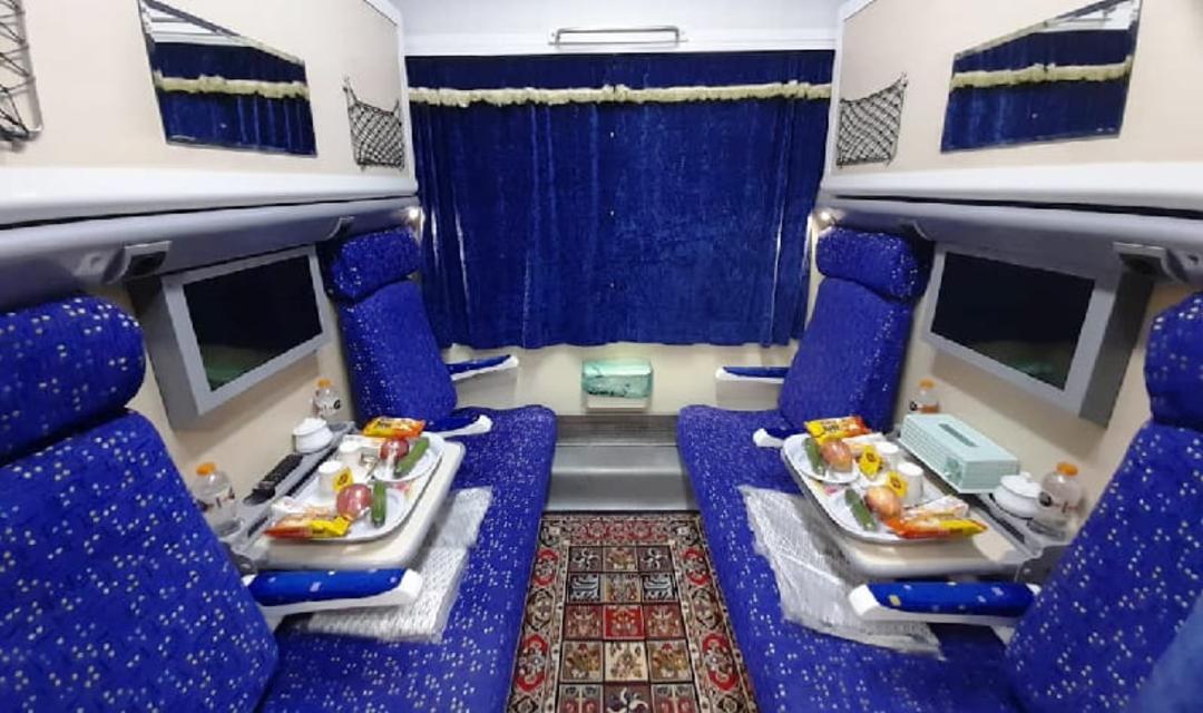 قطار بندرعباس تهران سریر
