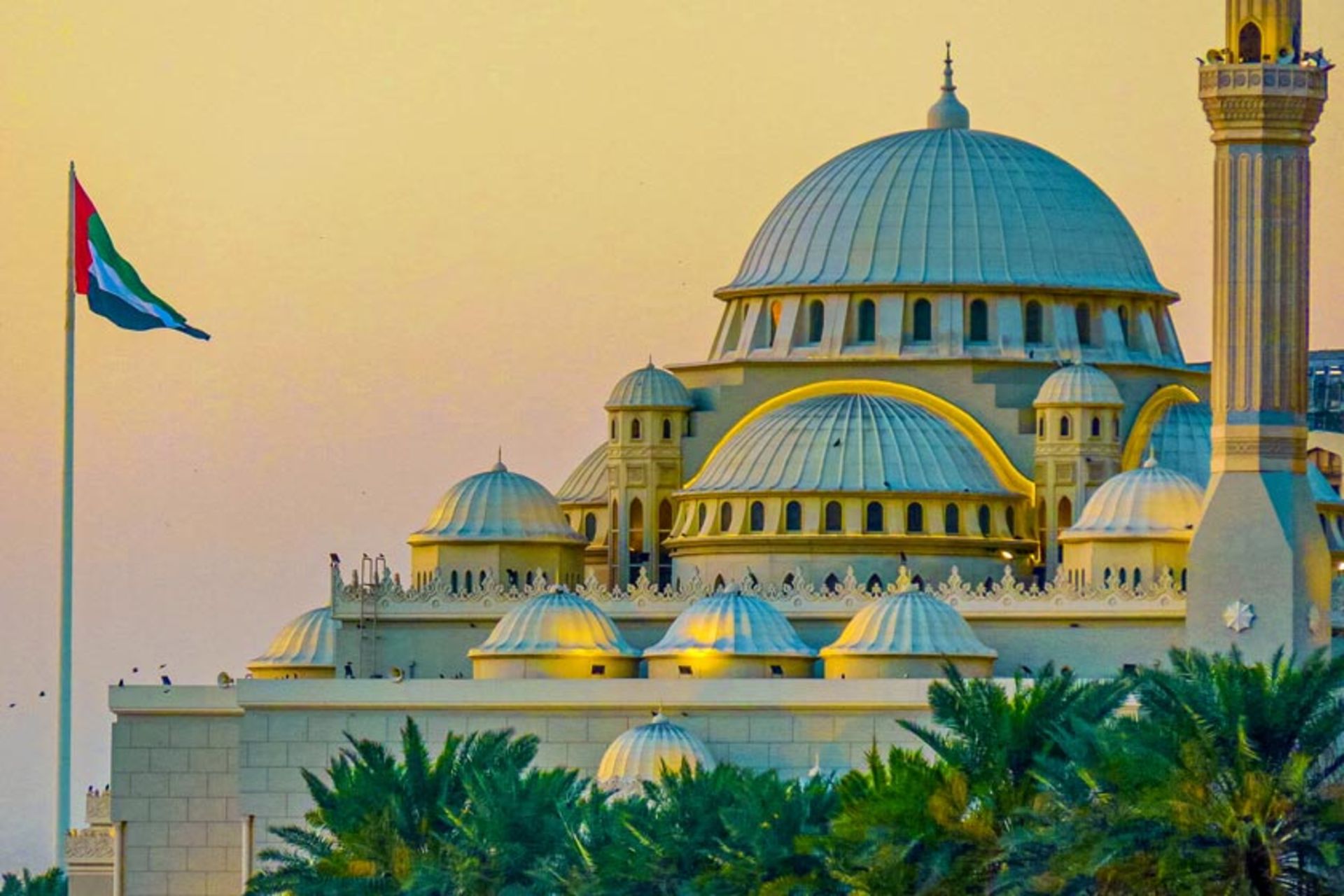 معماری عثمانی در مسجد النور شارجه