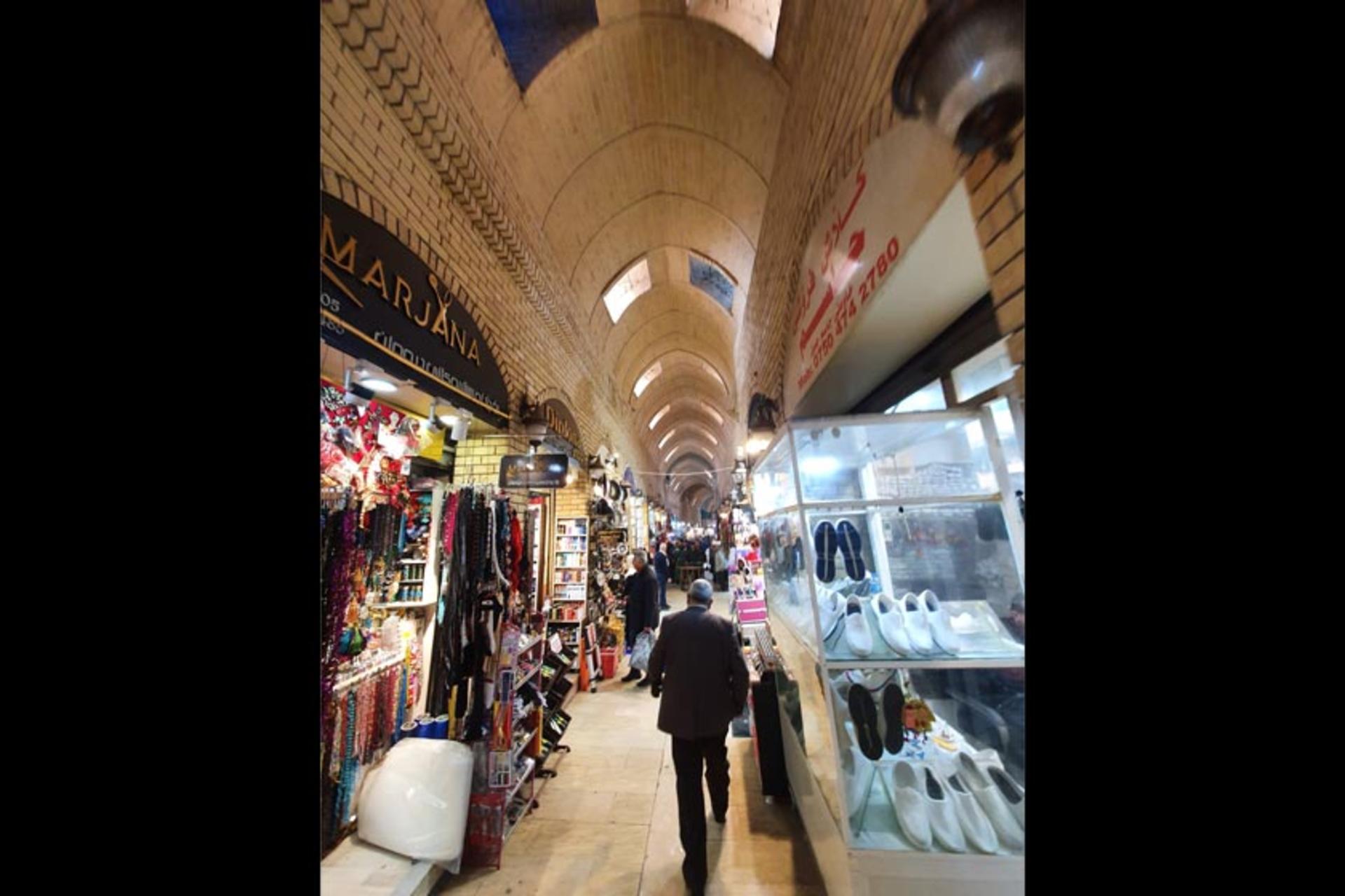 معماری تاریخی بازار قیصری اربیل