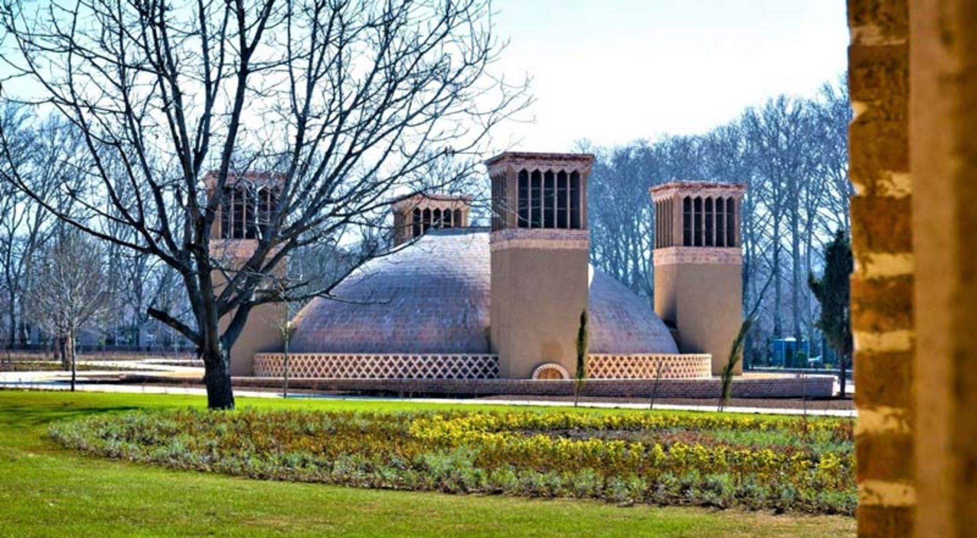 سازه های بومی پارک ایران کوچک کرج