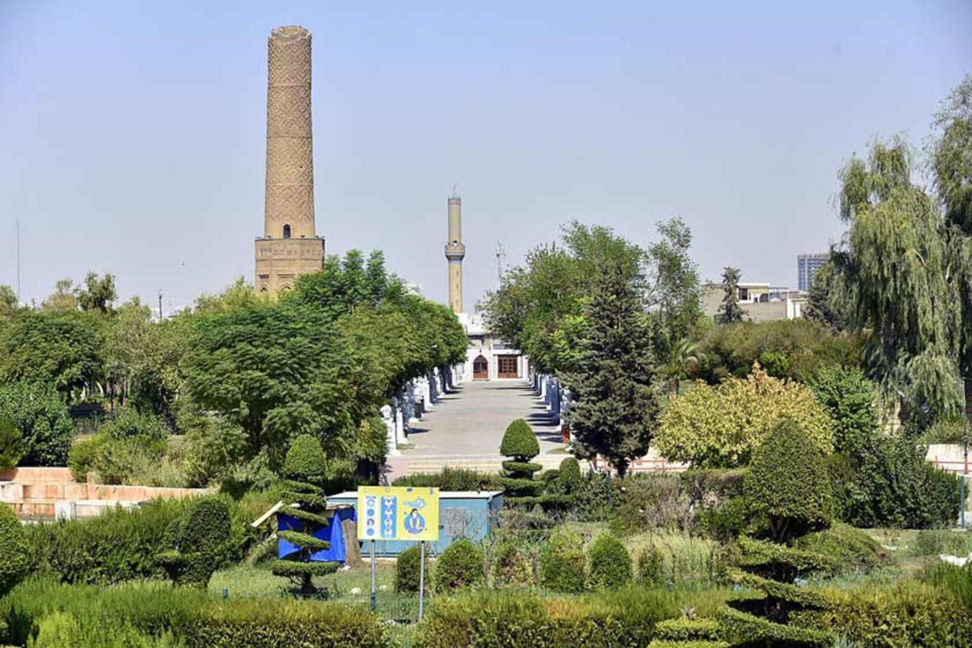 پارک مناره و مناره مظفریه اربیل