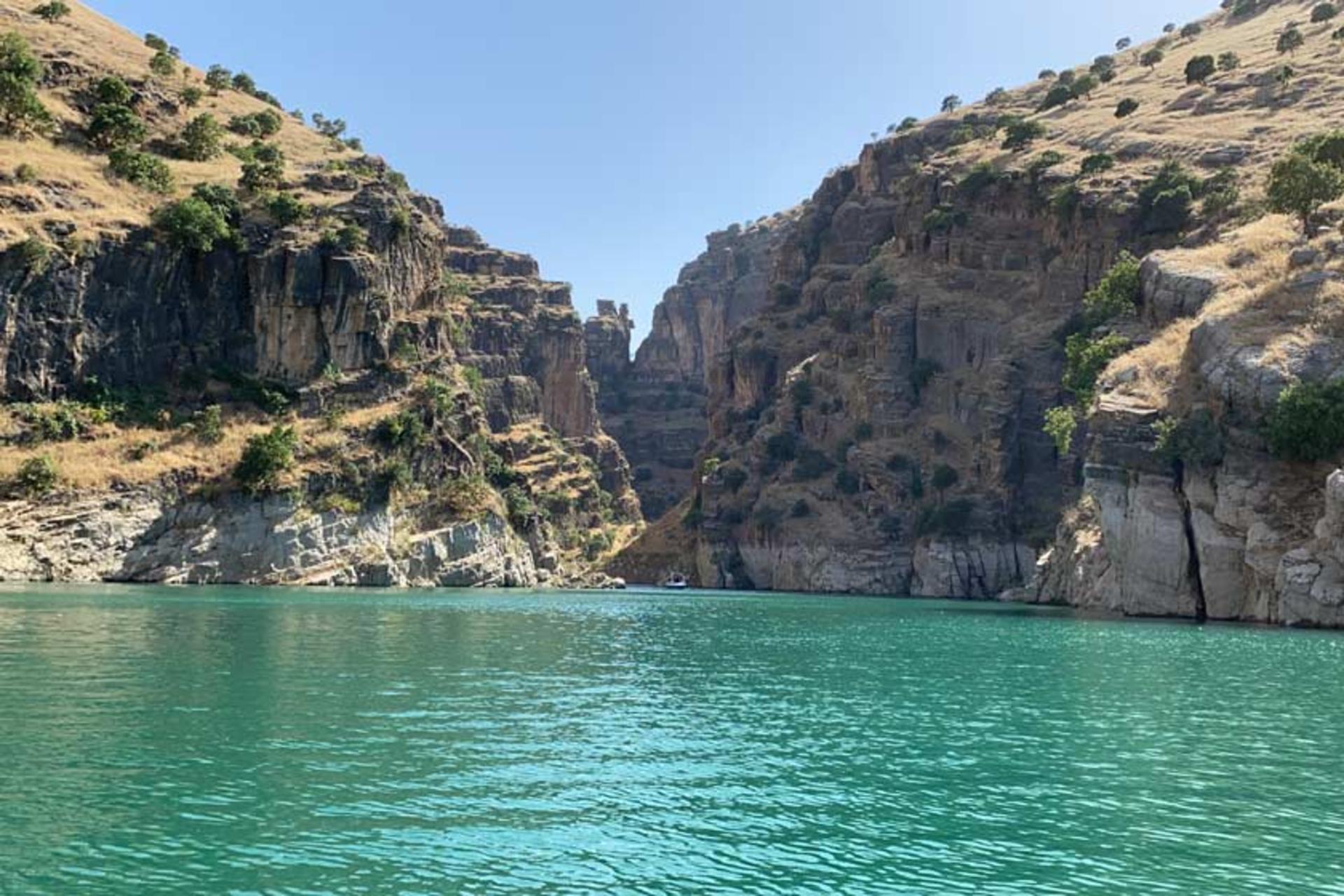 دریاچه دوکان در عراق