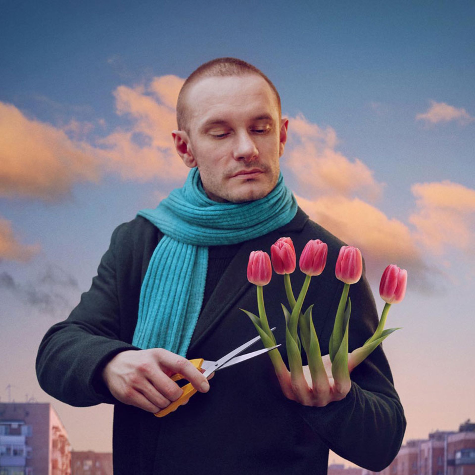 دست‌هایی که سبز می‌شود؛ اثر Stas Novikov 