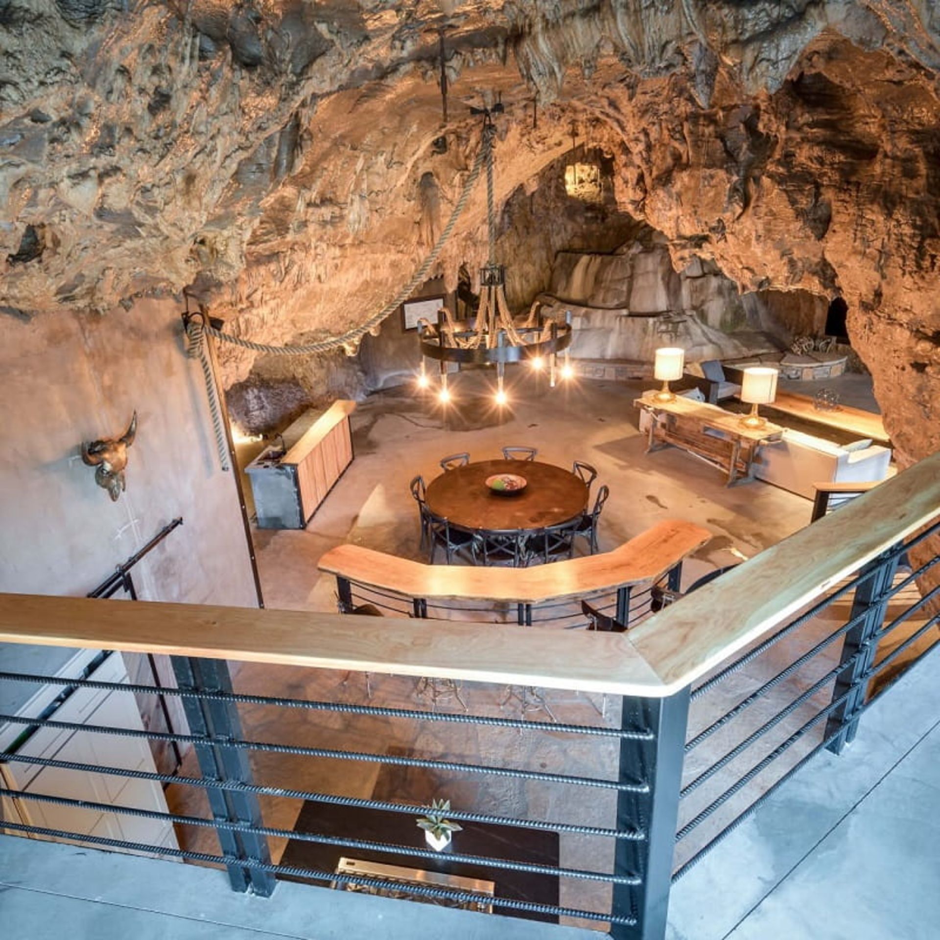 اقامتگاه صخره ای بکهام کریک، منبع:beckhamcave