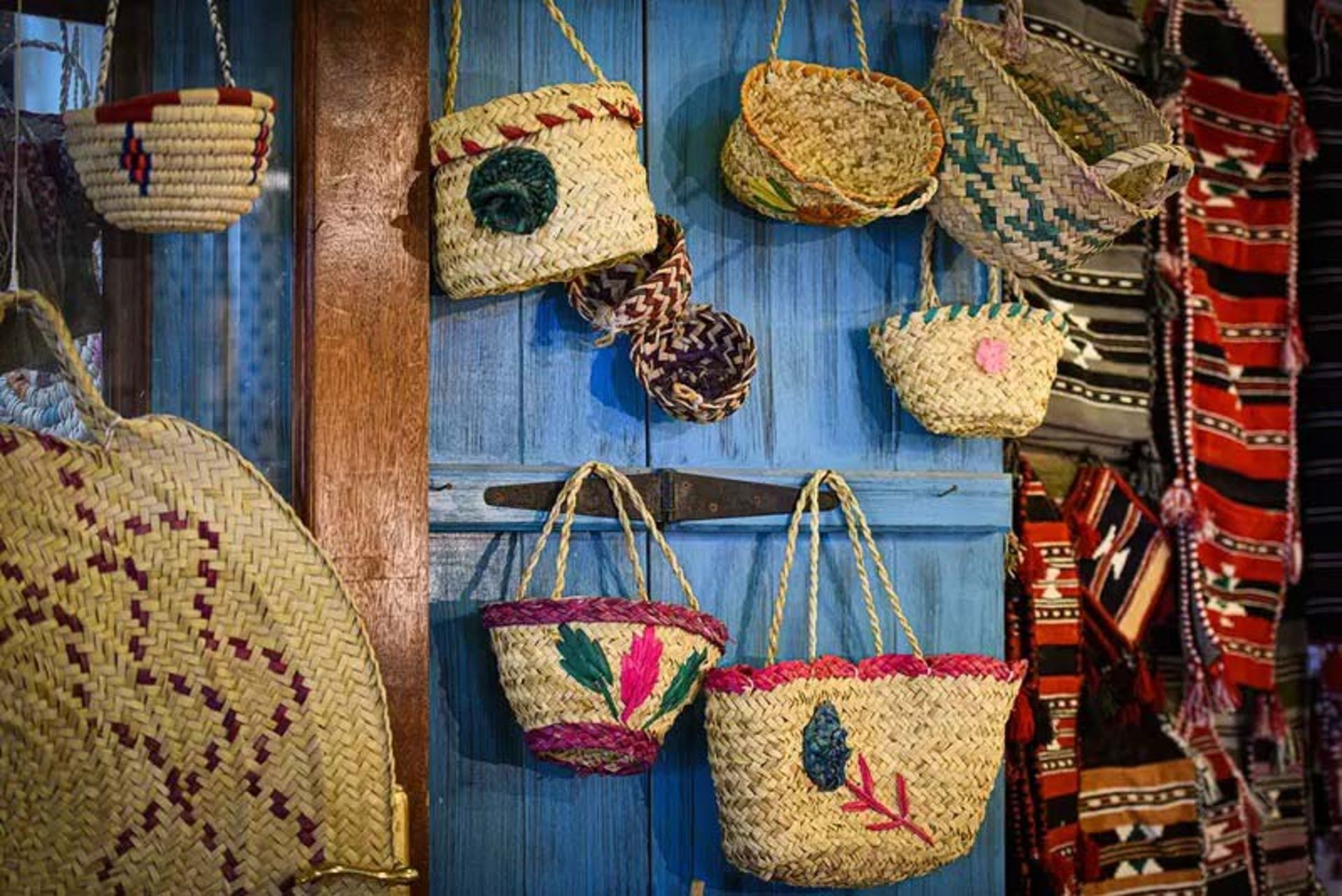 صنایع دستی خوص یا نخل‌بافی در قطر؛ منبع عکس: visitqatar.com؛ عکاس: نامشخص