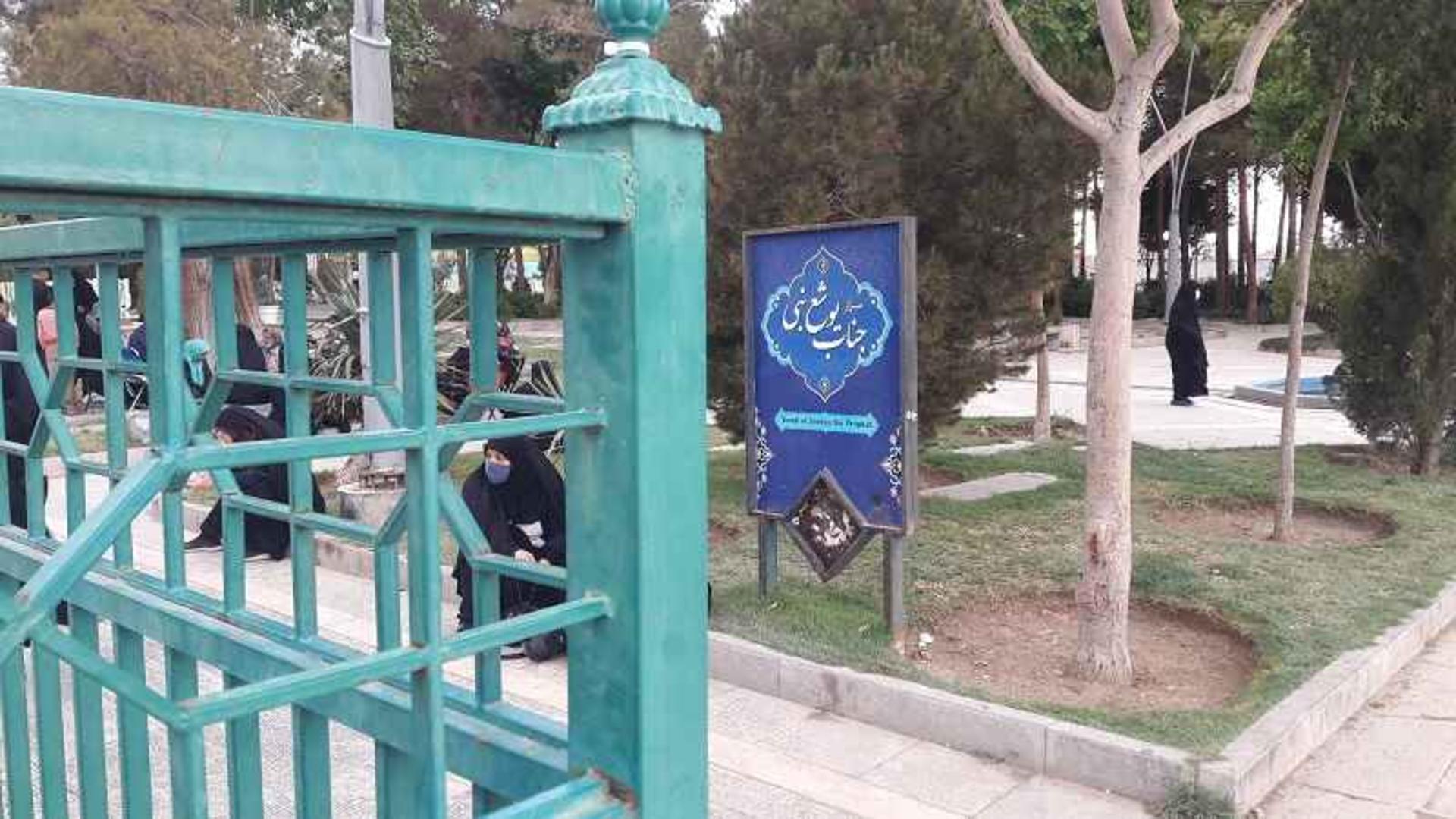 قبر یوشع نبی در تخت فولاد؛ منبع عکس: گوگل مپ؛ عکاس: SUPER slow mation saeedra183