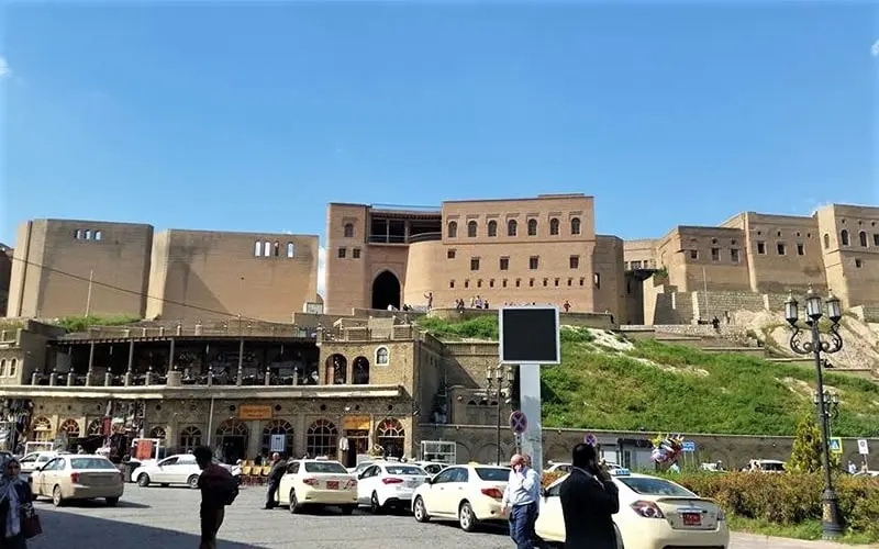 نمای ارگ اربیل عراق، منبع عکس: ویکی پدیا، عکاس: Kurdistantolive