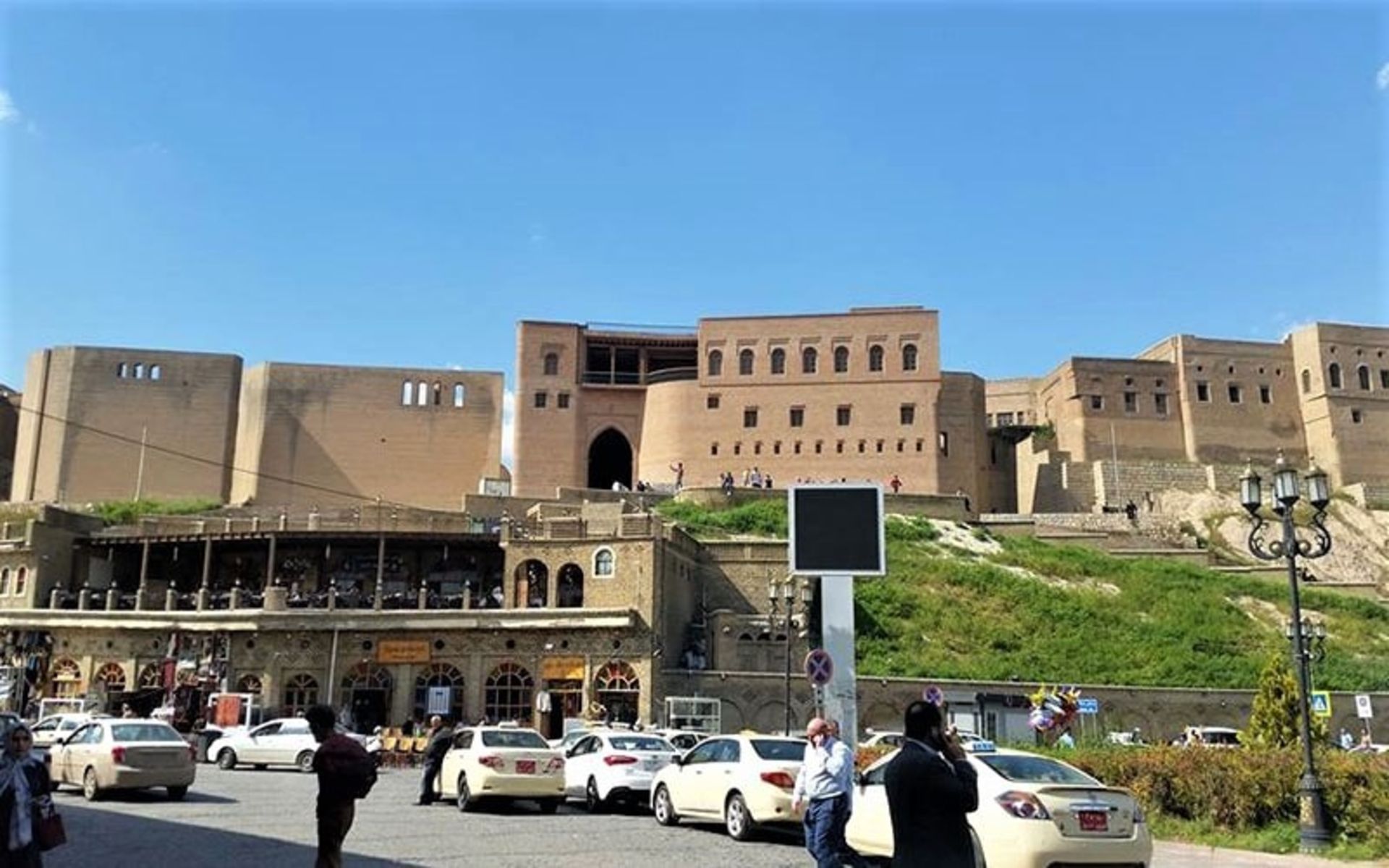 نمای ارگ اربیل عراق، منبع عکس: ویکی پدیا، عکاس: Kurdistantolive