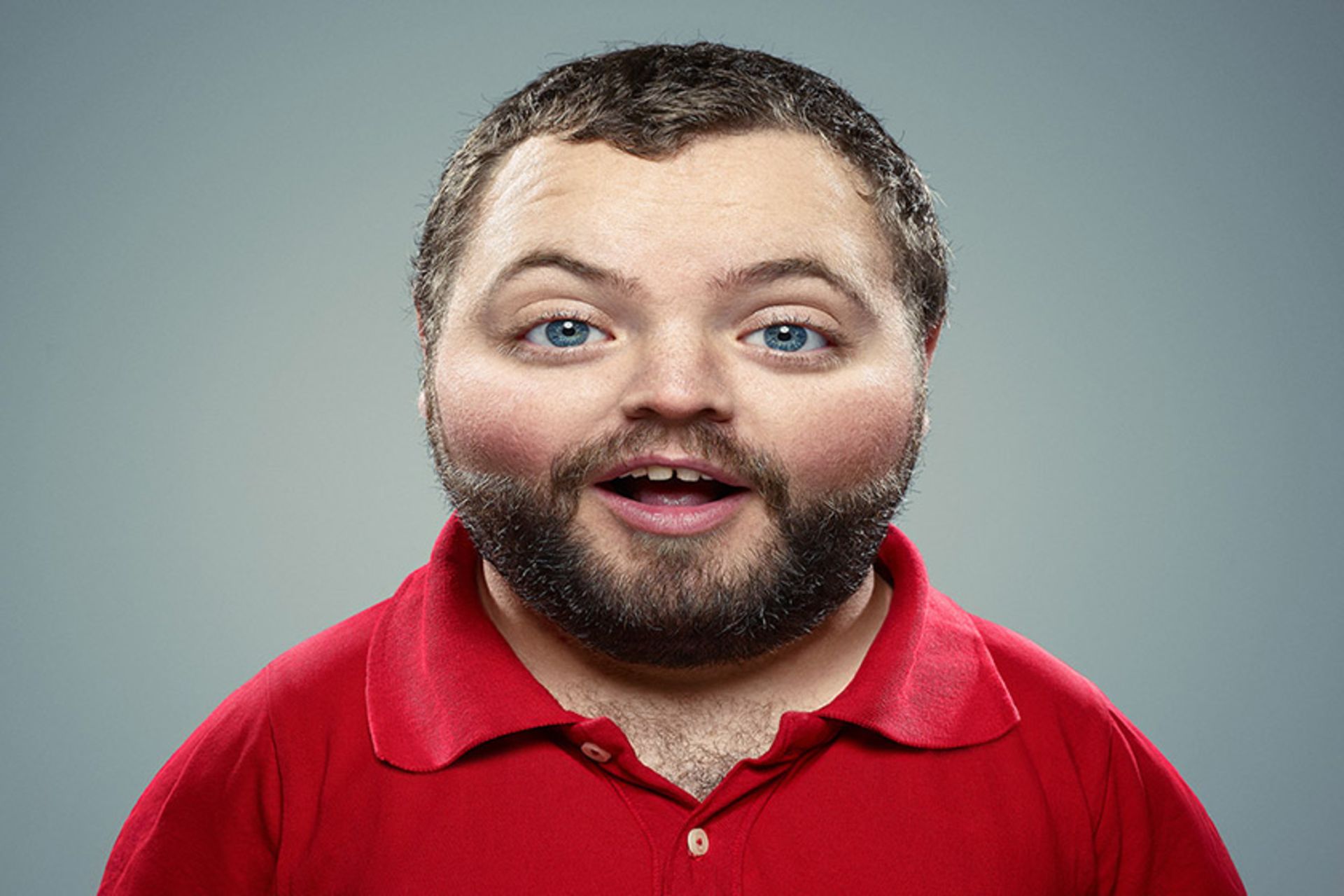 کودک درون مرد خوشحال و متعجب؛ اثر Cristian Girotto