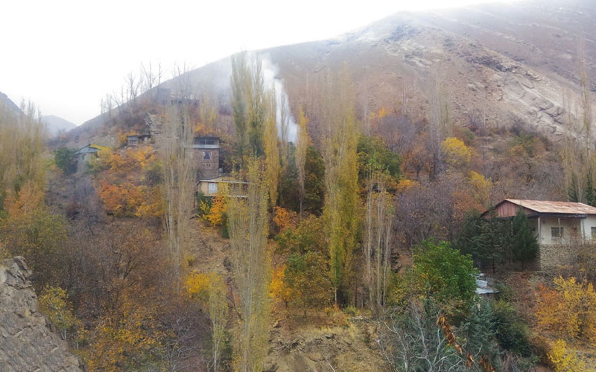 چشم انداز پاییزی در واریان؛ منبع عکس: ایرنا؛ عکاس: نامشخص