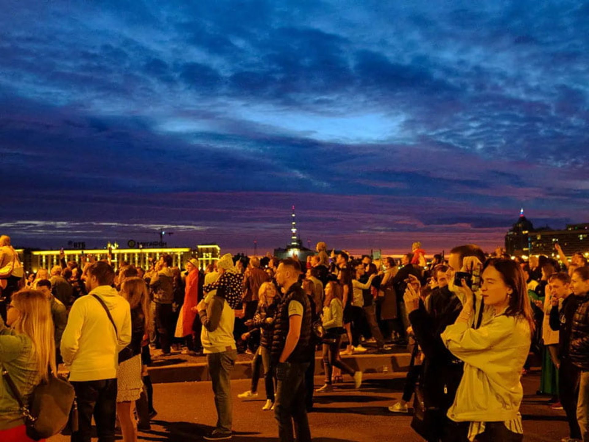 شب سفید سن پترزبورگ؛ منبع عکس: Business Insider، عکاس: Harrison Jacobs