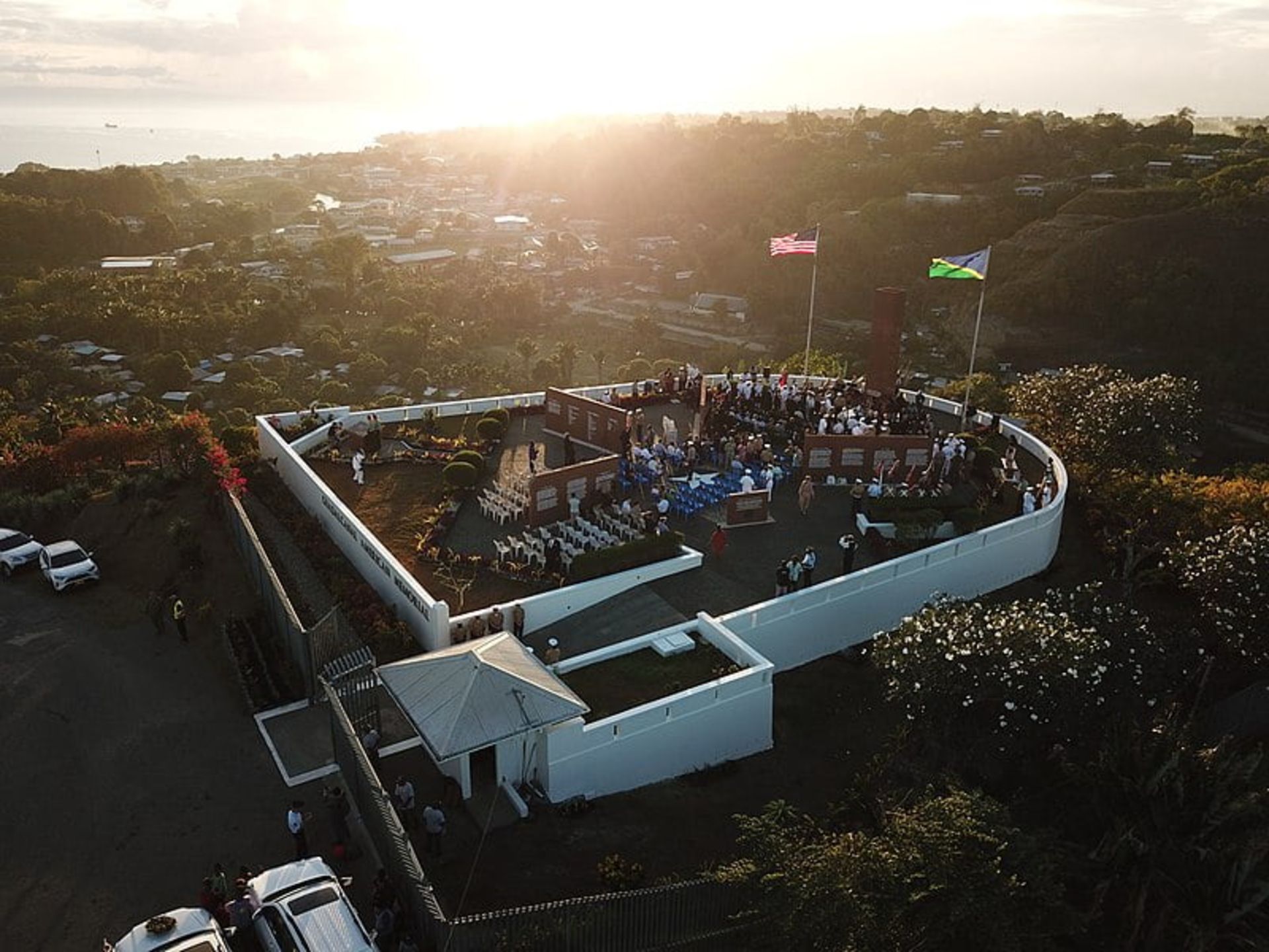 یادبود آمریکایی گوادال‌کانال؛ منبع عکس: U. S. Department of State، عکاس: نامشخص