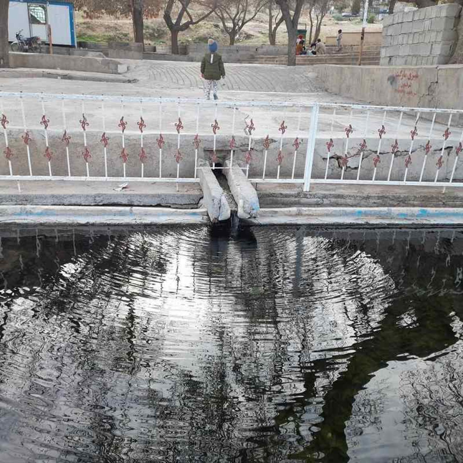 چشمه بقعه ایوب نبی استان فارس؛ منبع عکس: گوگل مپ؛ عکاس: آرمیتا زارع
