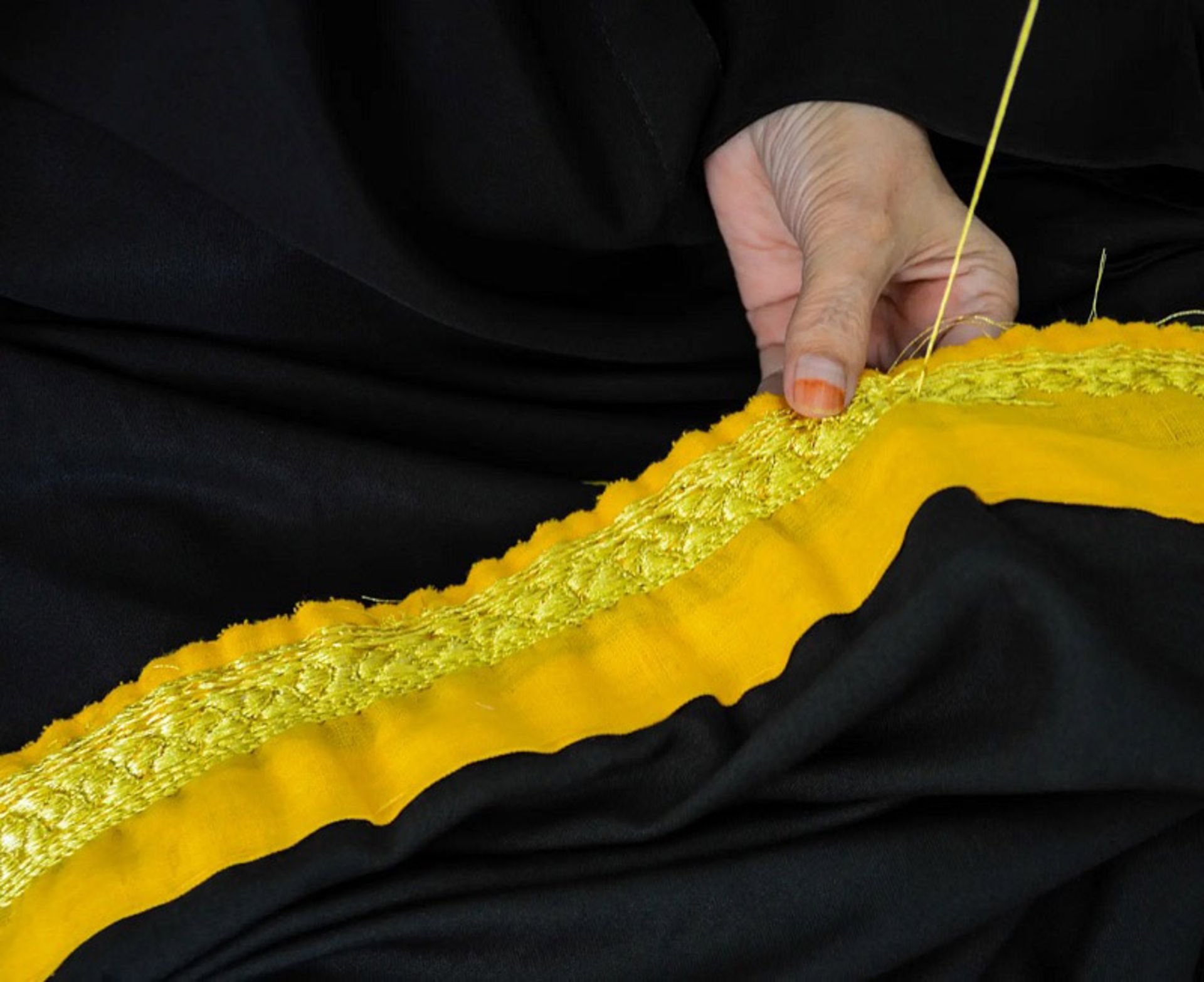 صنایع دستی گلدوزی در قطر؛ منبع عکس: visitqatar.com؛ عکاس: نامشخص