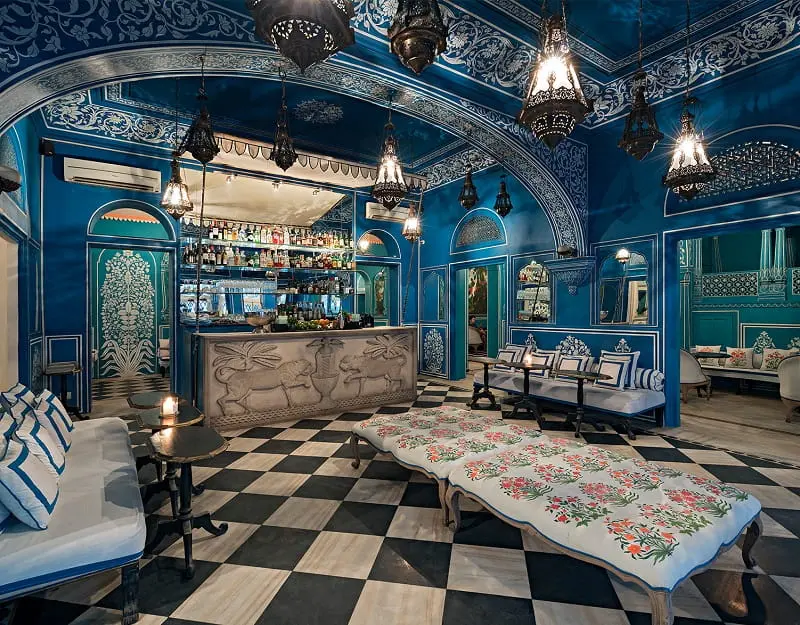 رستوران پالادیو هتل ناراین نیواس پالاس، منبع: hotelnarainniwas.com