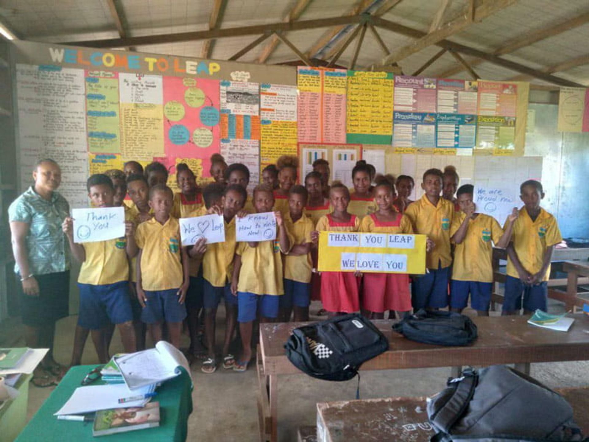 مدارس جزایر سلیمان؛ منبع: New Zealand High Commission Honiara Solomon Islands، عکاس: نامشخص