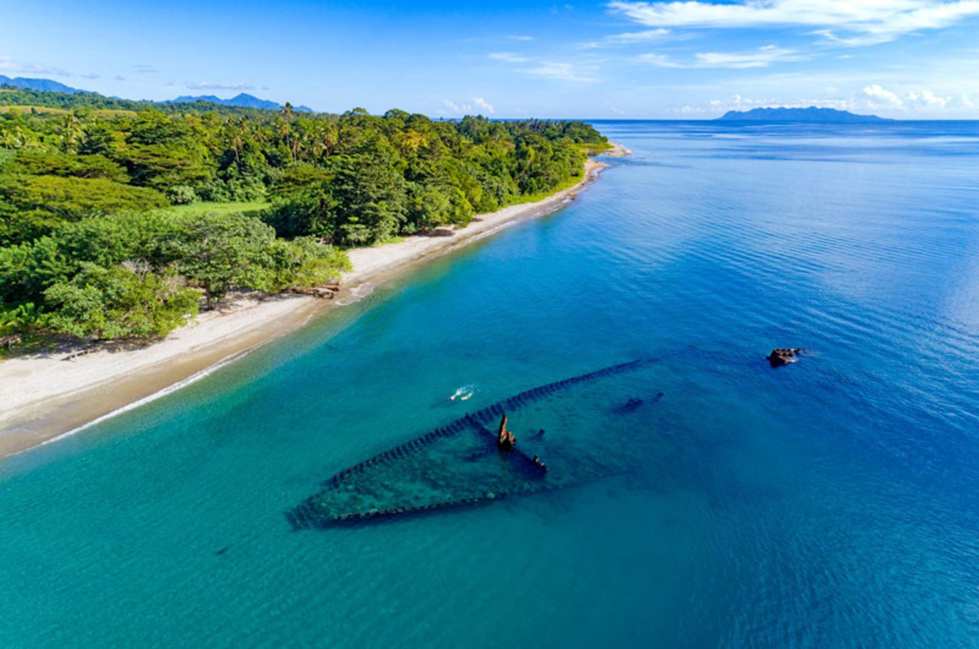 ساحل بونگی؛ منبع عکس: Visit Solomon Islands، عکاس: نامشخص