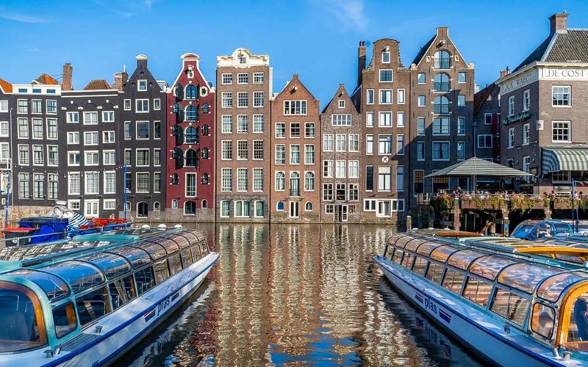 خانه های رنگارنگ در آمستردام