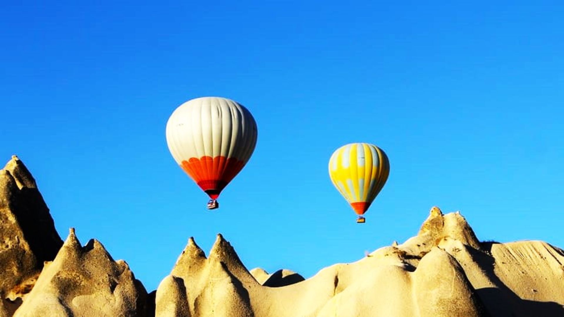 بالون سواری در کاپادوکیا، منبع: pixabay.com
