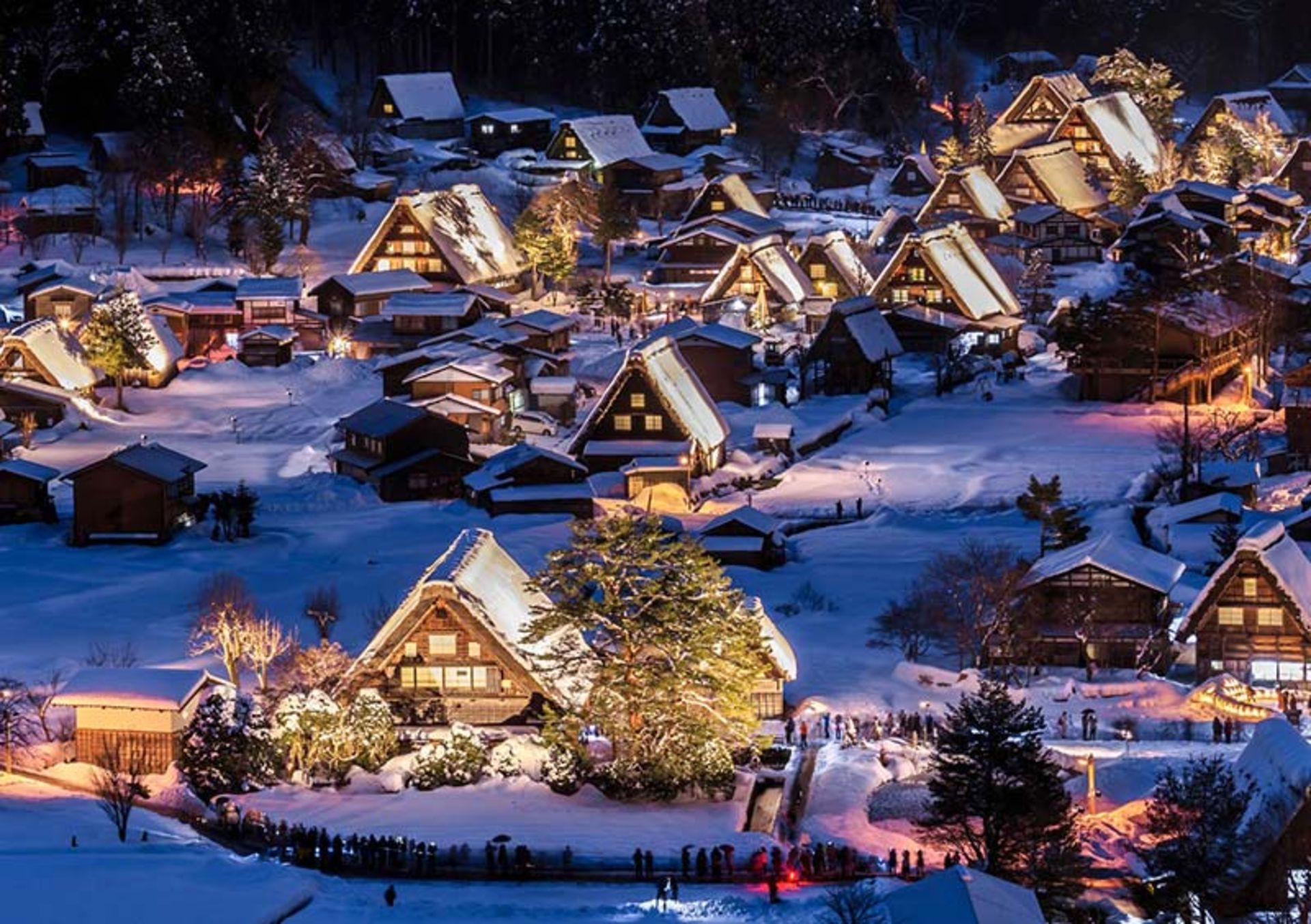 روستای شیراکاوا (Shirakawa) در ژاپن