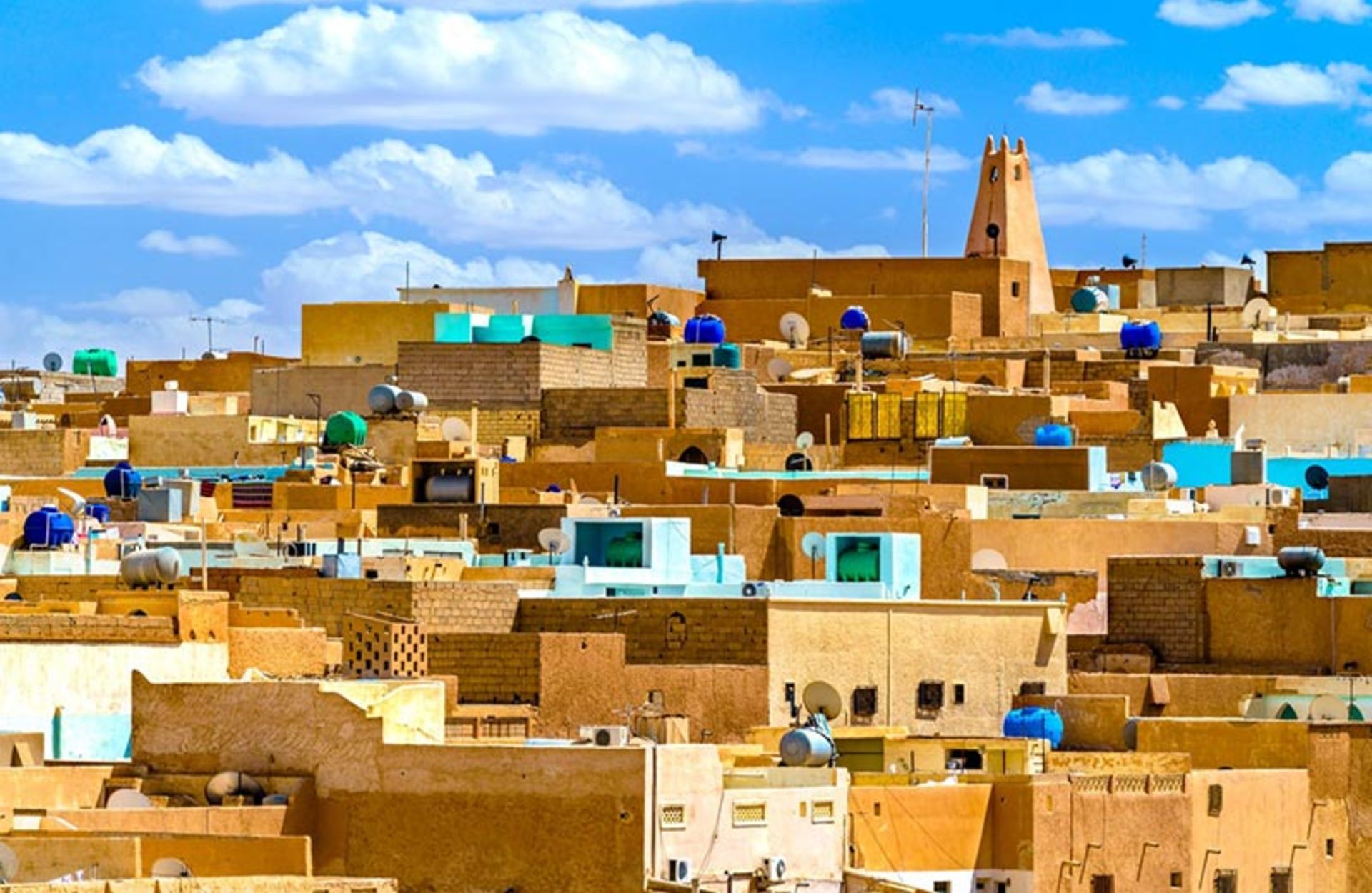 روستای غردایه (Ghardaia) در الجزایر
