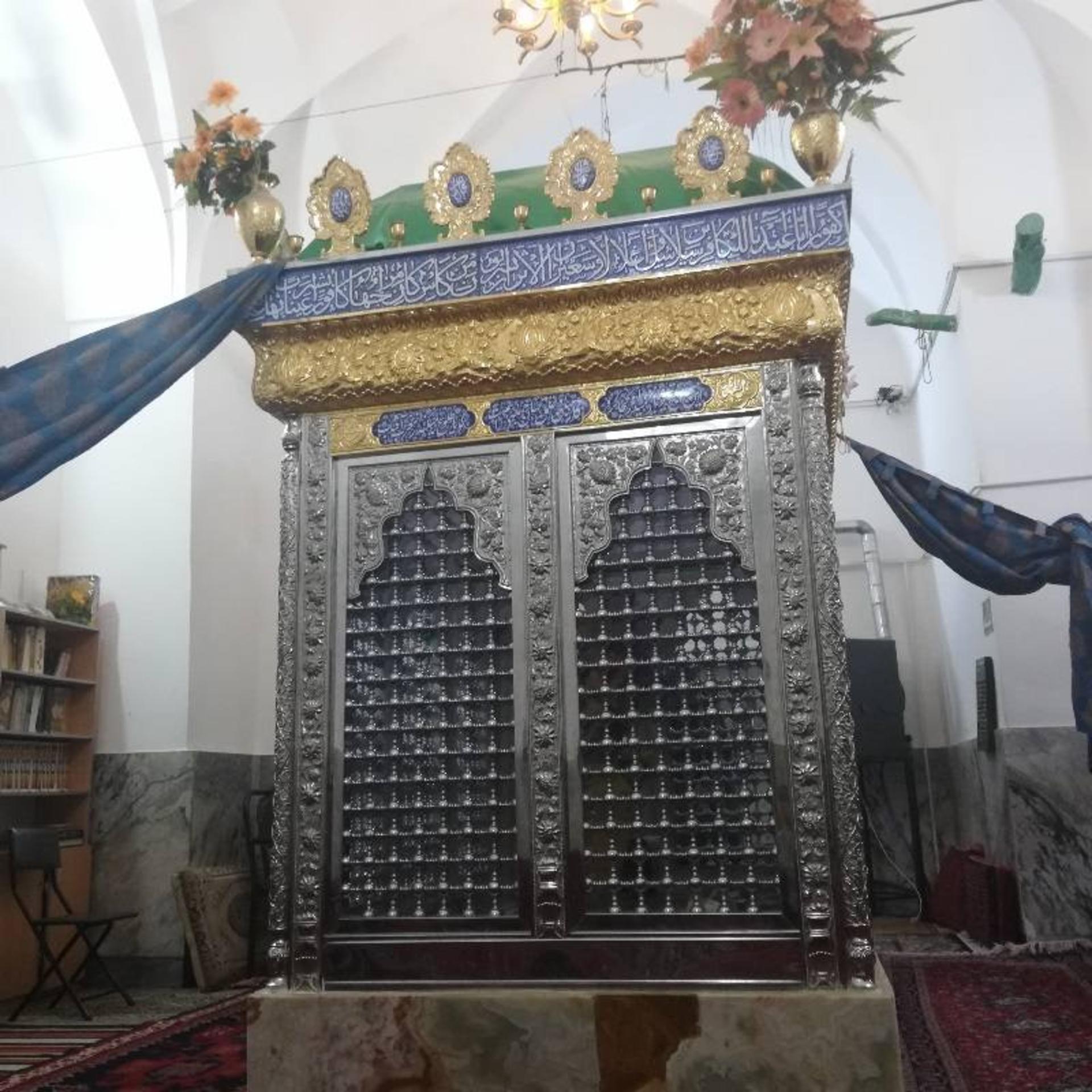 بارگاه اشموئیل نبی در ساوه؛ منبع عکس؛ گوگل مپ؛ عکاس:  Hossein T