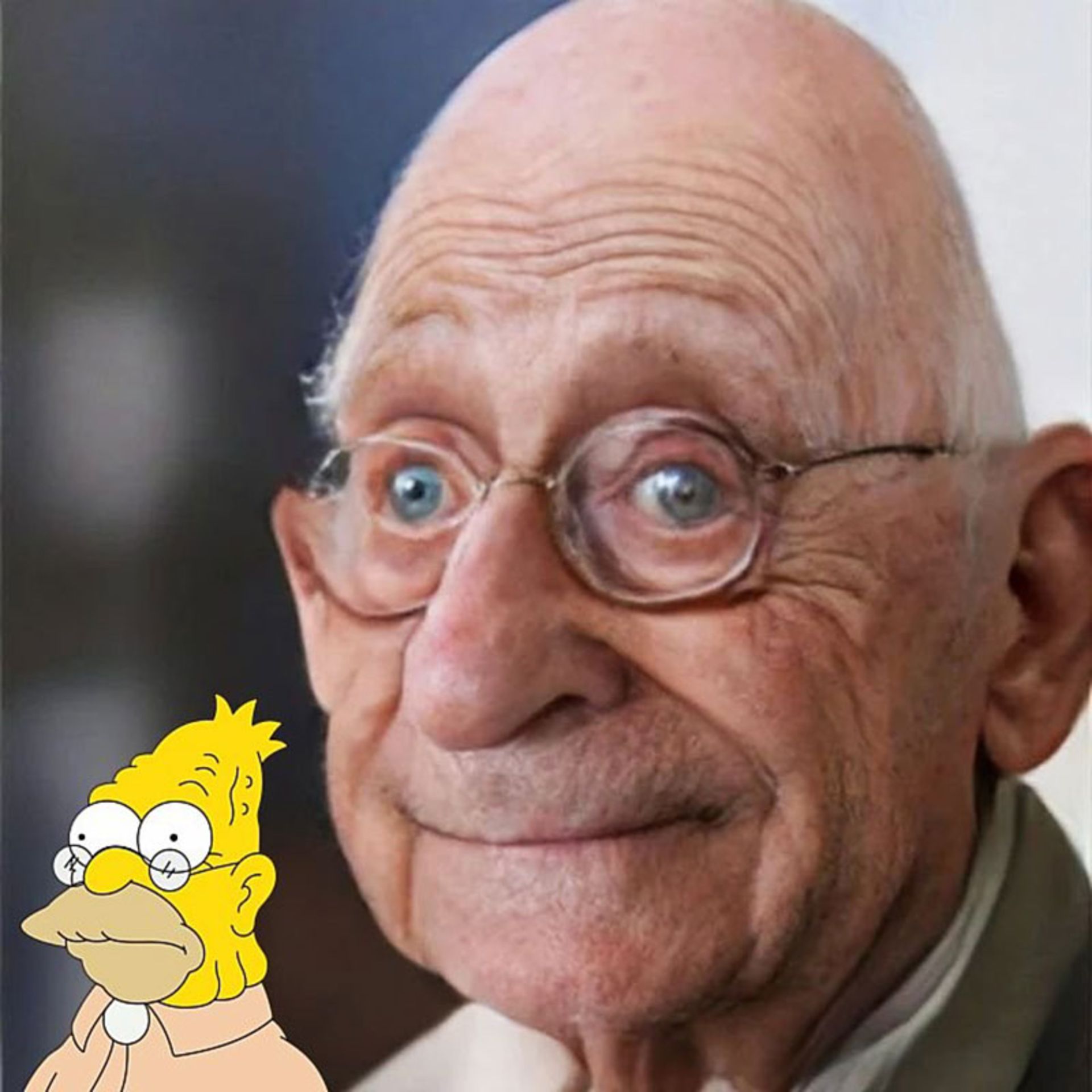 Grampa Simpson در دنیای واقعی