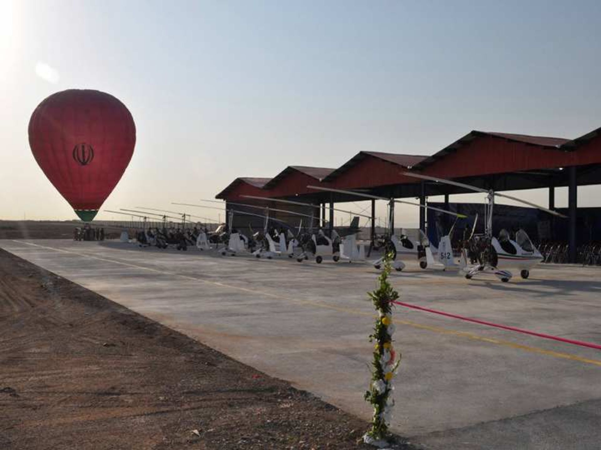 فرددگاه ایوانکی سمنان؛ منبع عکس: bolandparvazairport؛ عکاس: ناشناس
