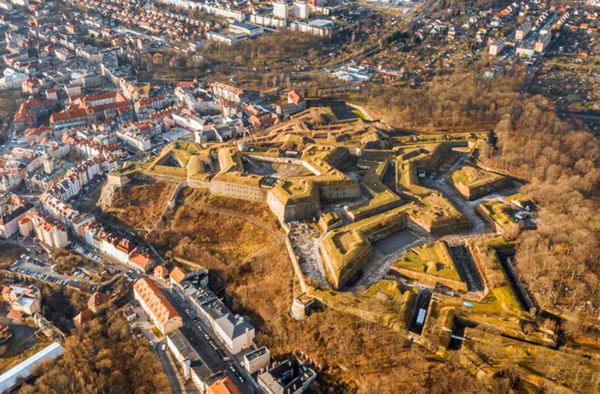 قلعه Kłodzko در جنوب غربی لهستان 