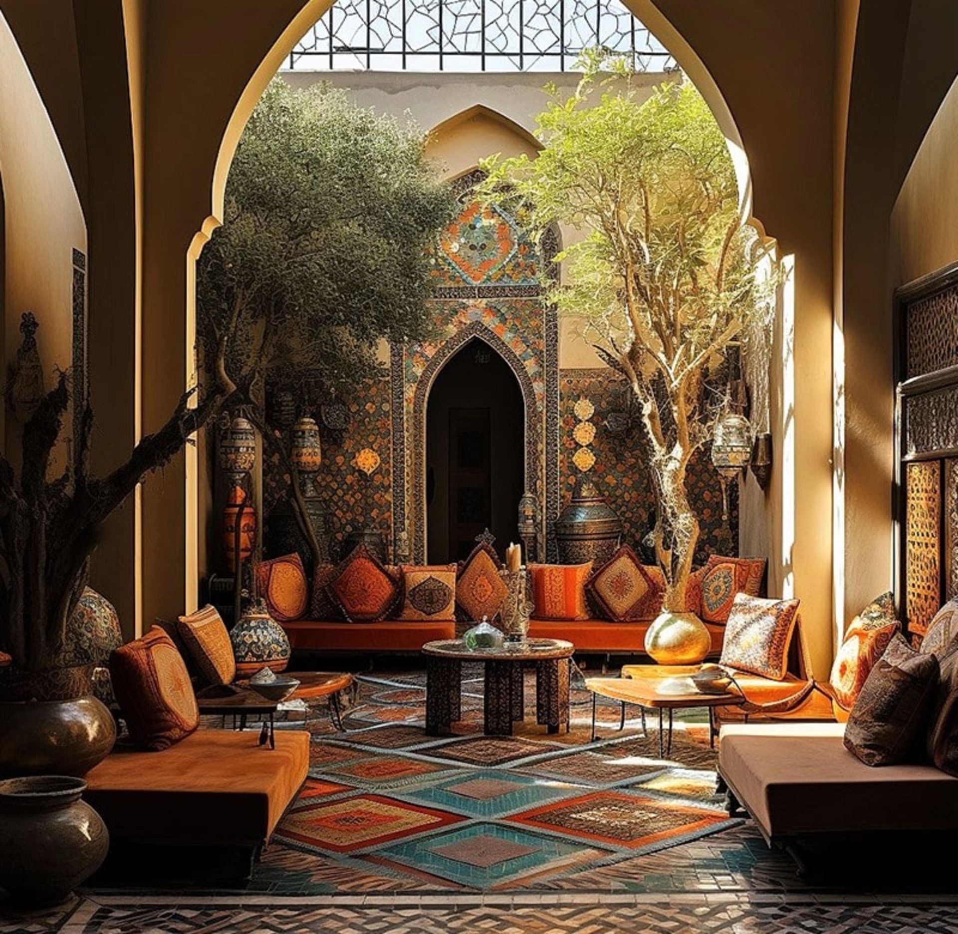 عمارتی مدرن با معماری ایرانی