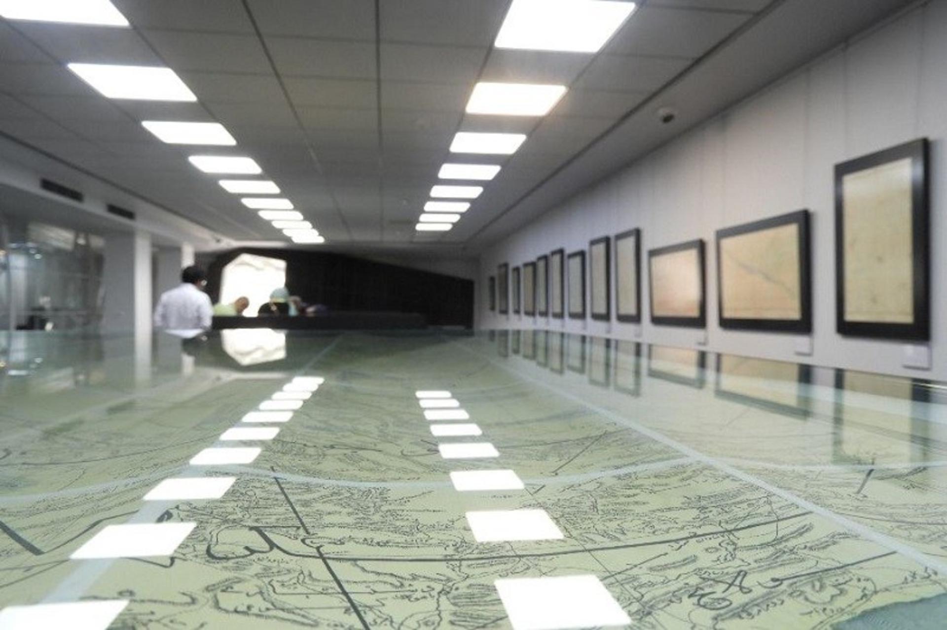 نقشه‌های موزه نقشه تهران؛ منبع عکس: Mapmuseum.tehran.ir؛ عکاس: نامشخص