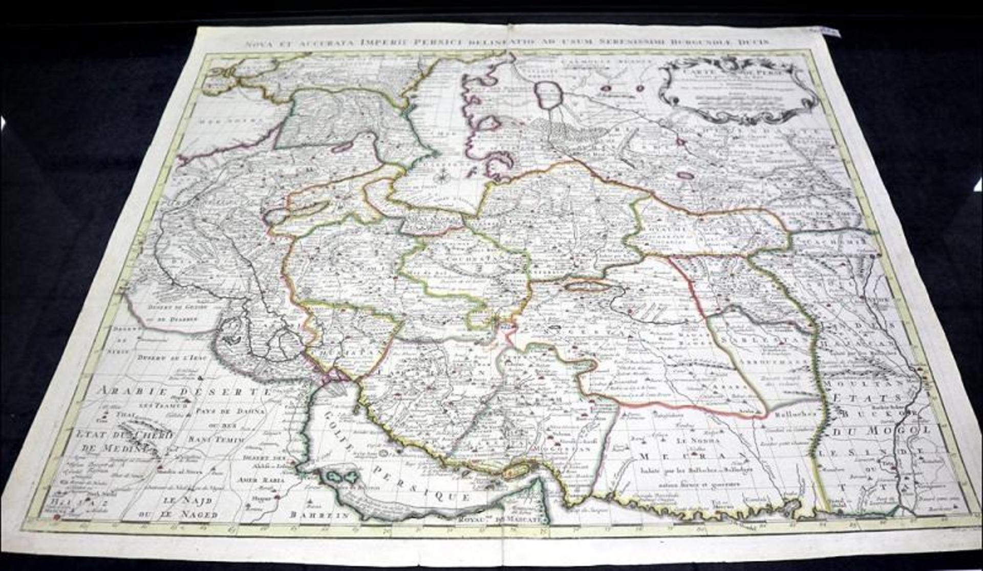 نقشه ایران در موزه نقشه تهران؛ منبع عکس: visit.tehranimages.com؛ عکاس: احسان رفعتی دریان