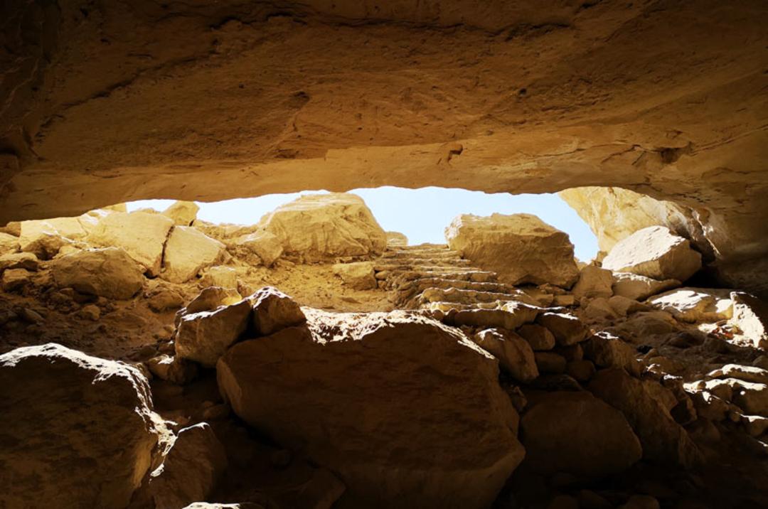 دهانه ورودی غار بان مسیتی