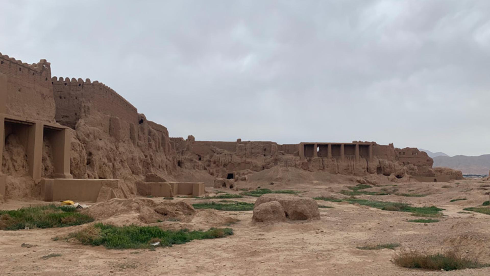 نمایی از شهر تاریخی بلقیس؛ منبع عکس: گوگل مپ؛ عکاس: مجتبی رمضانی سرخی