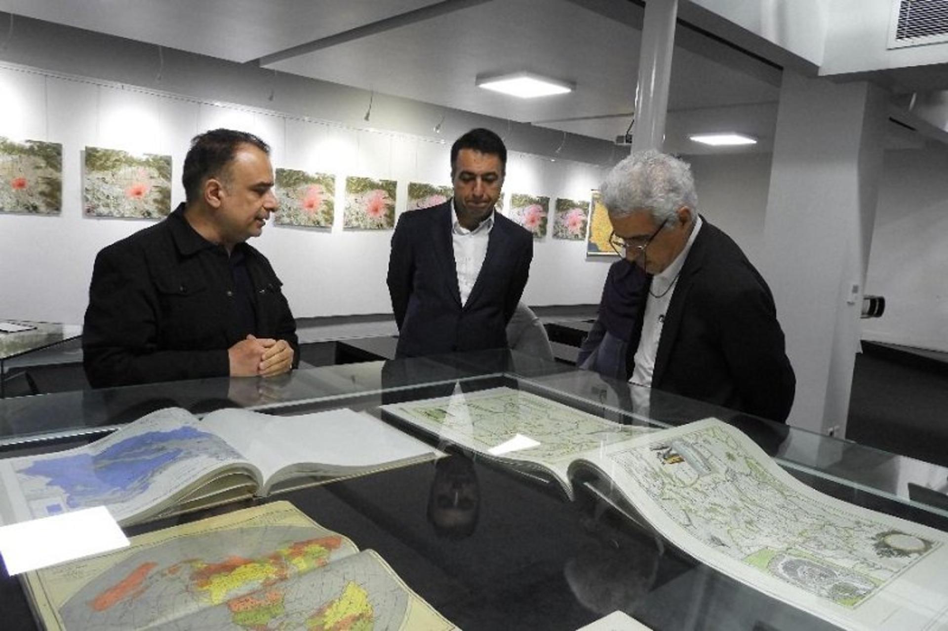 بازدید از موزه نقشه تهران؛ منبع عکس: Mapmuseum.tehran.ir؛ عکاس: نامشخص