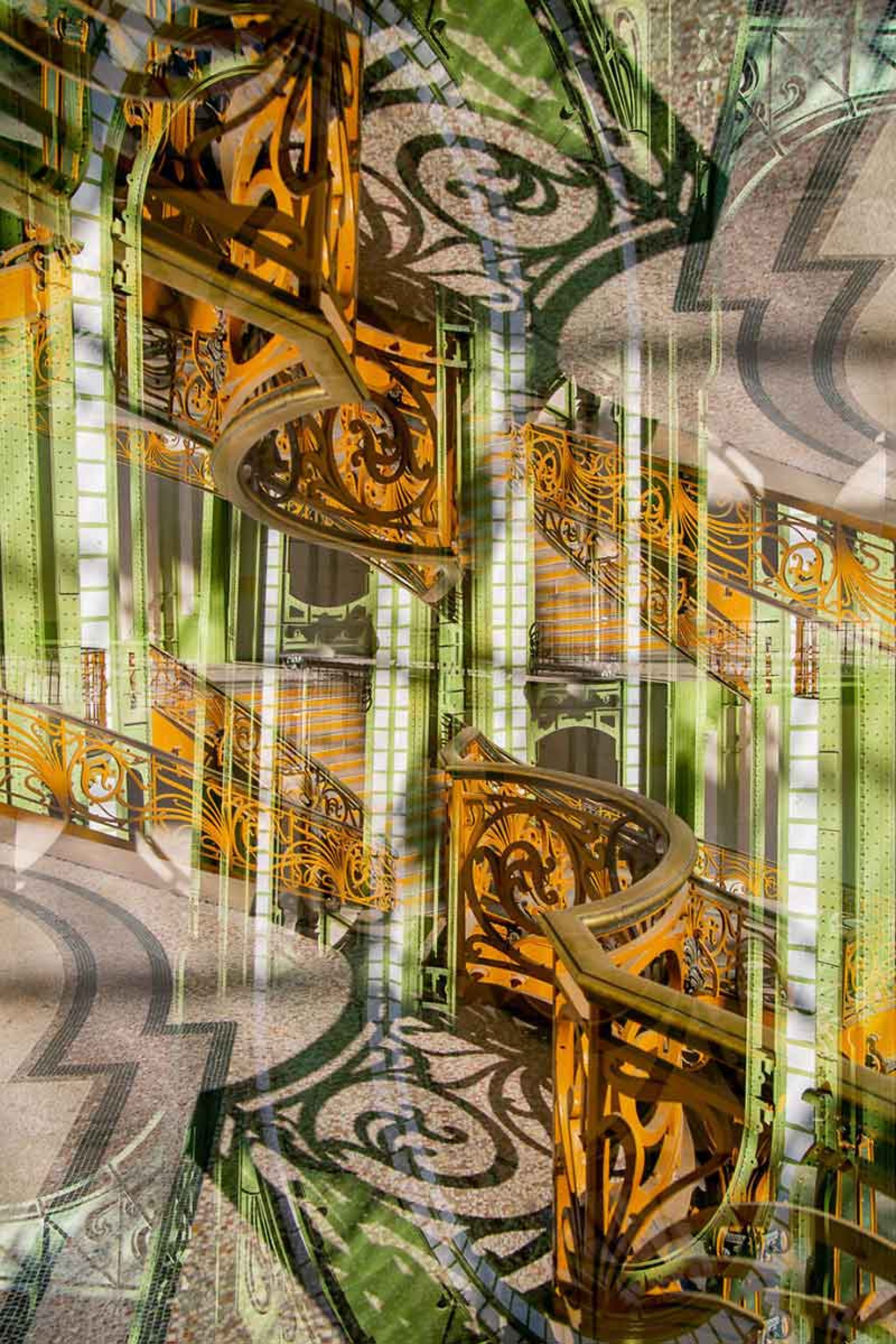 تصویر تغییر یافته کاخ بزرگ پاریس (Paris Grand Palais)