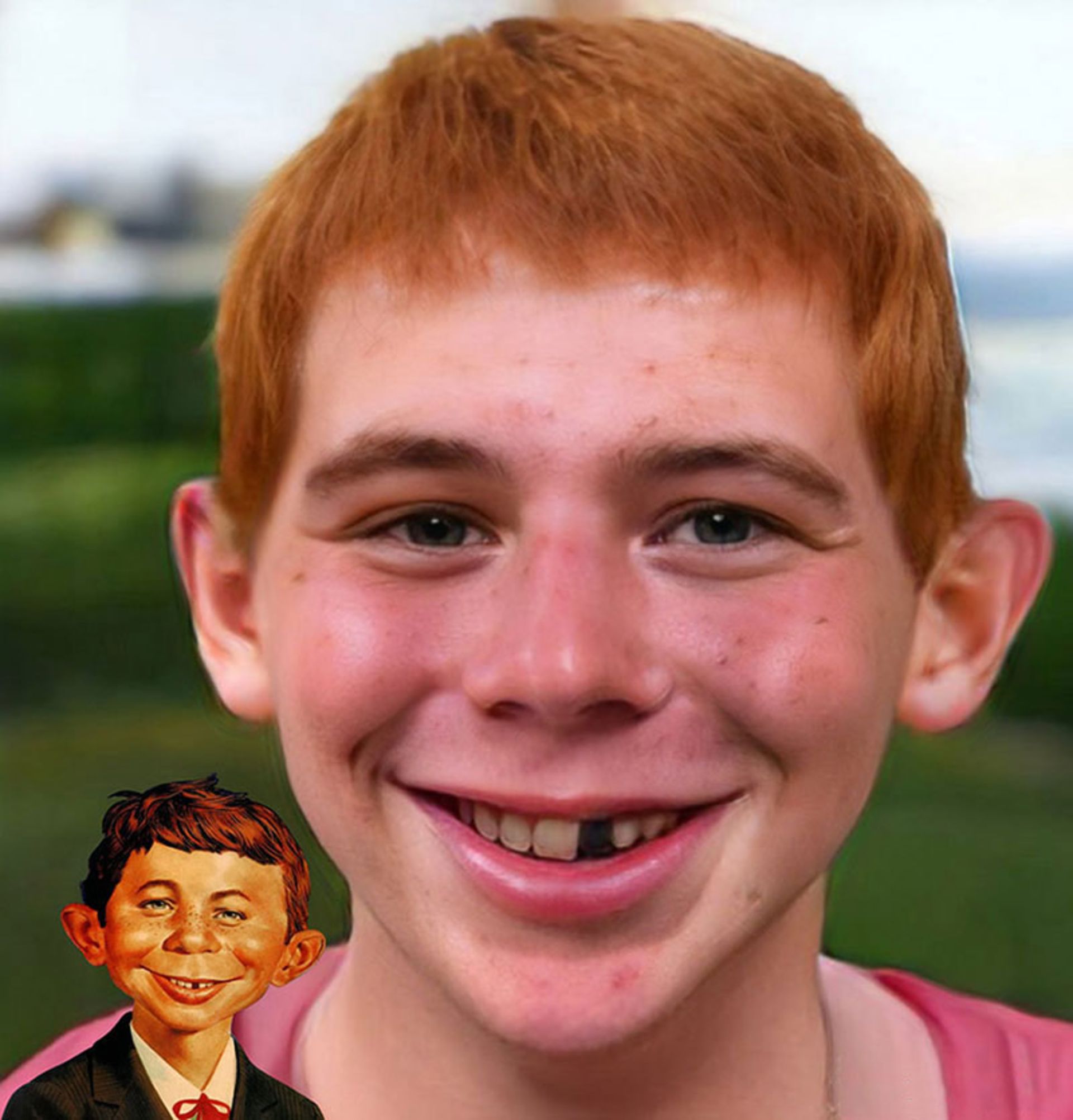 Alfred E. Neuman در دنیای واقعی 