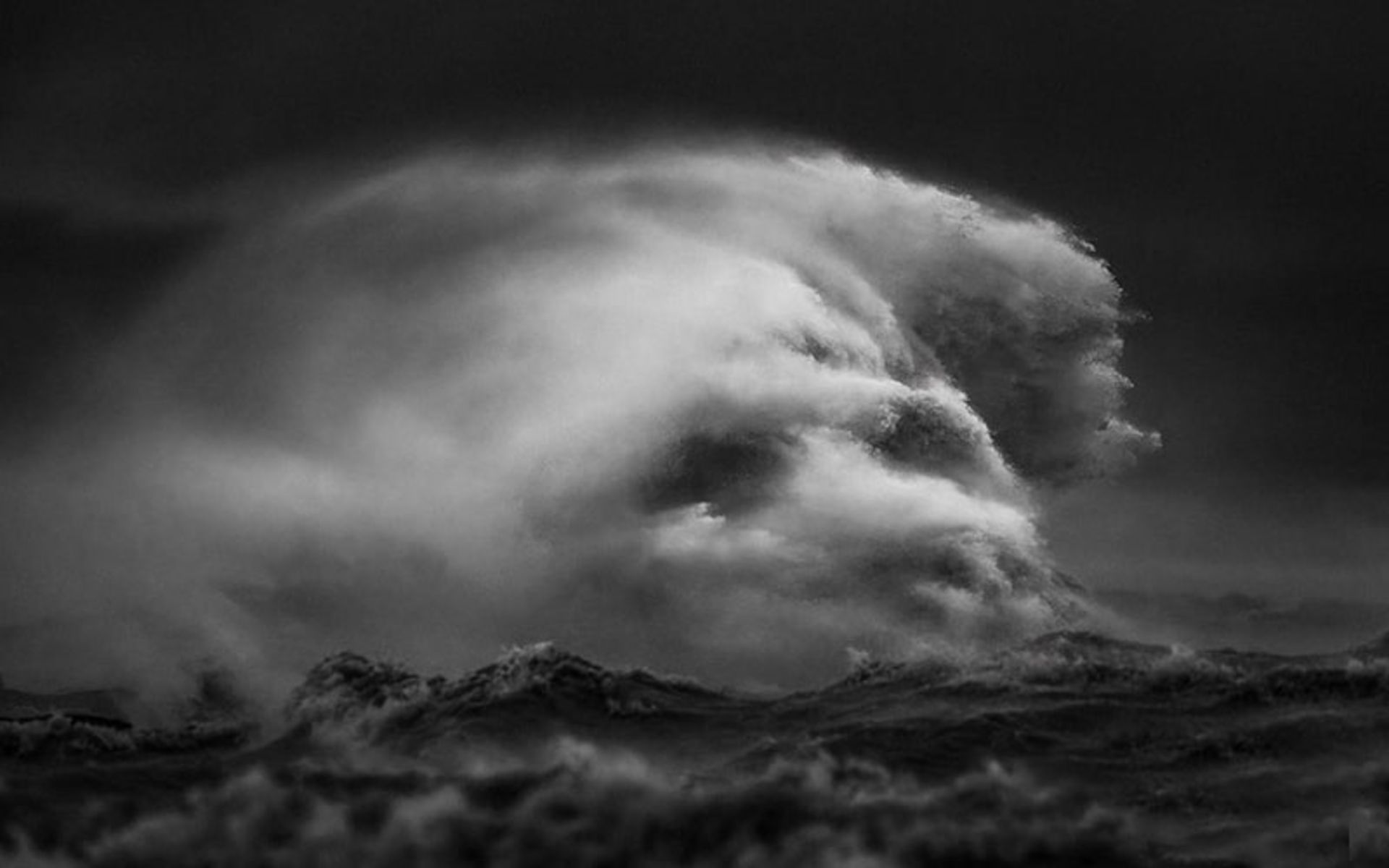 هوای طوفانی در دریاچه ایری، منبع عکس: اینستاگرام trevorpottelbergphotography@، عکاس: Trevor Pottelberg