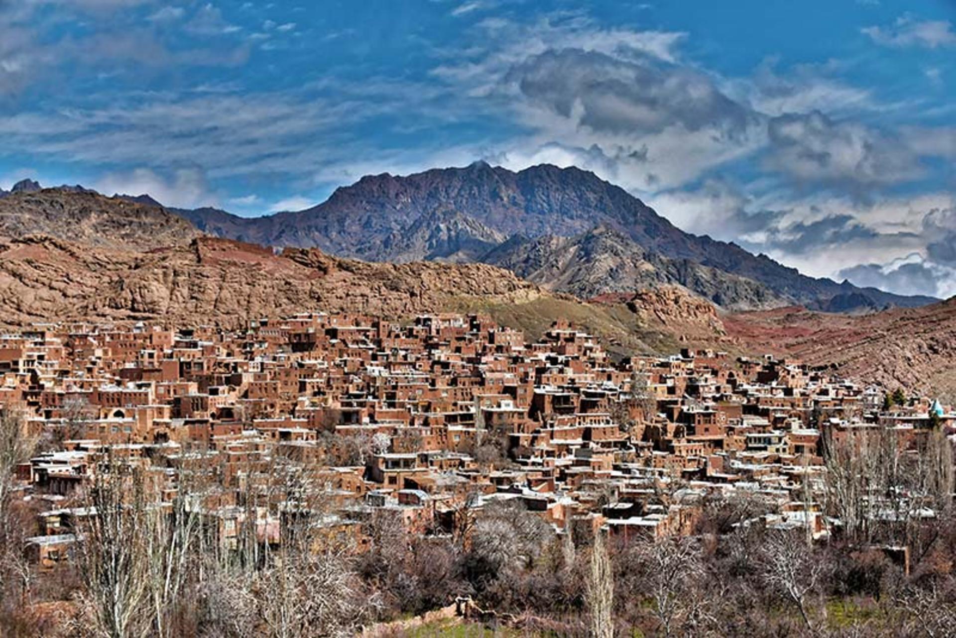 روستای زیبای ابیانه در اصفهان؛ منبع عکس: گوگل مپ؛ عکاس: بهزاد بخشی